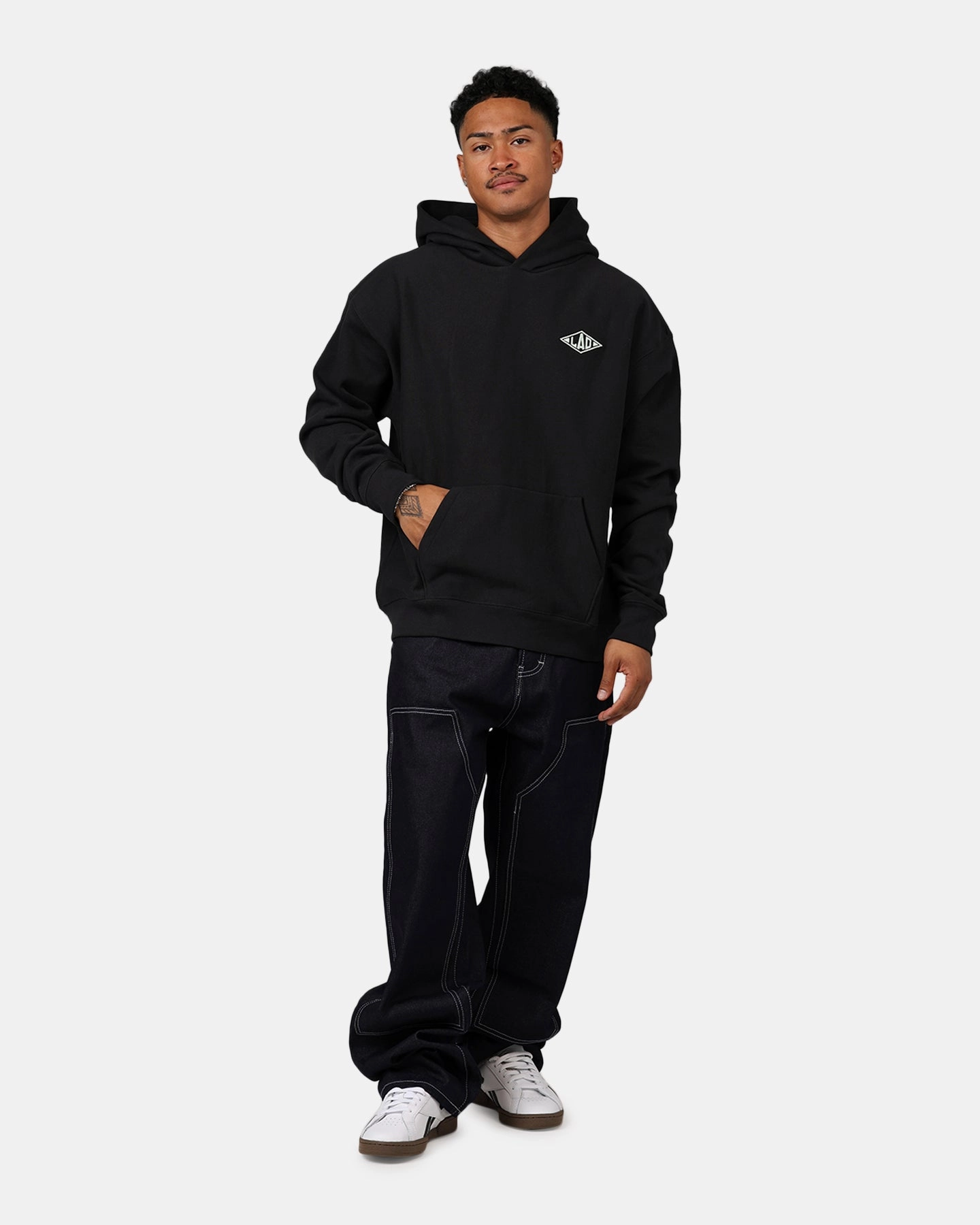 Flexible Layering 47 Brand Los Angeles Dodgers 'MLB Trophy Case' Premium Hoodie Black