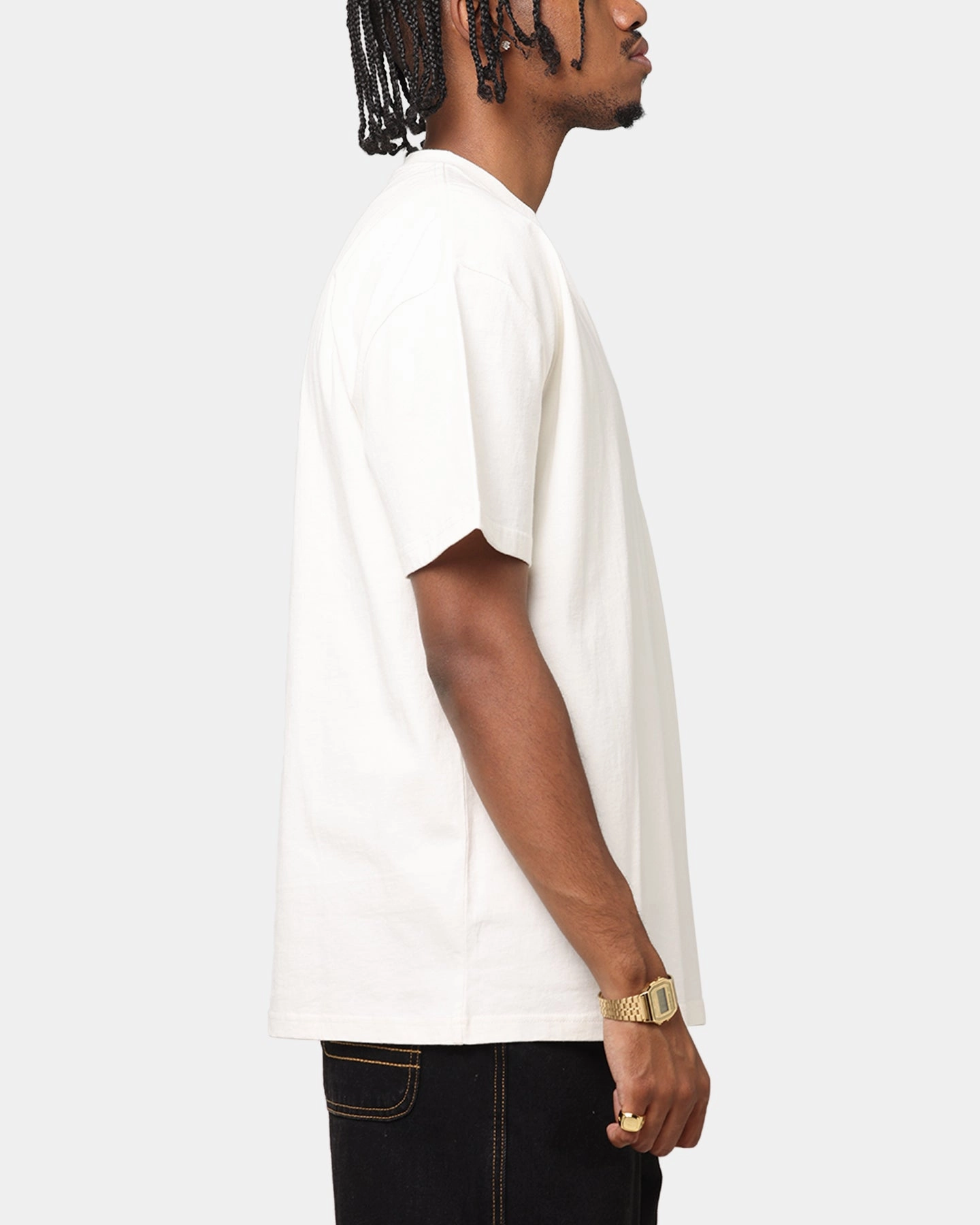 The Anti Order Process Boxy T-Shirt Off White Moisture Wicking Technology NonIrritatingTags