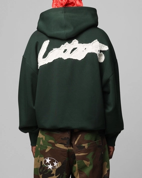 Heat Retention Technology Aid Loiter Chroma Premium Hoodie Dark Green