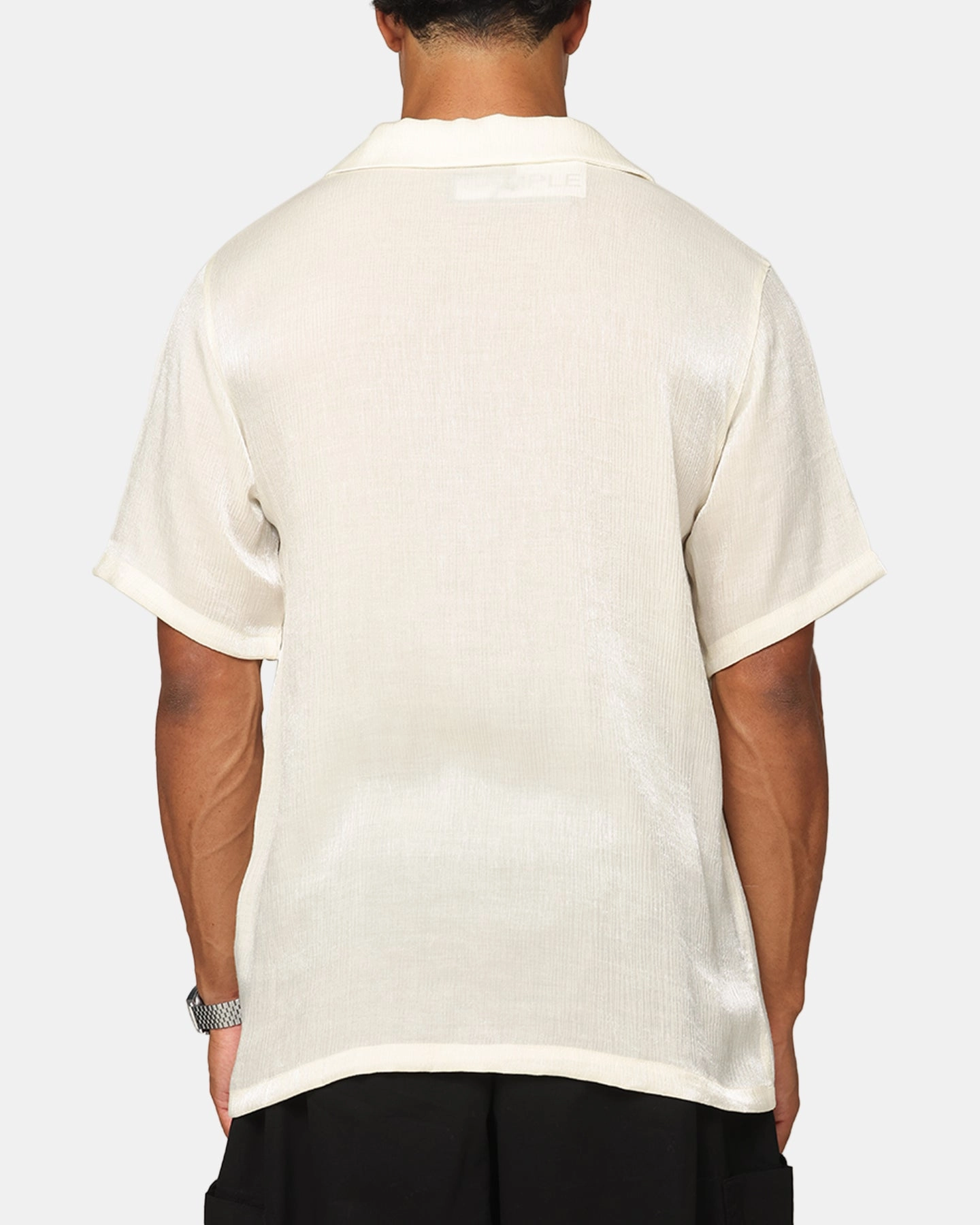 Travel Friendly networking event XXIII Diamond Button Up Shirt Off White