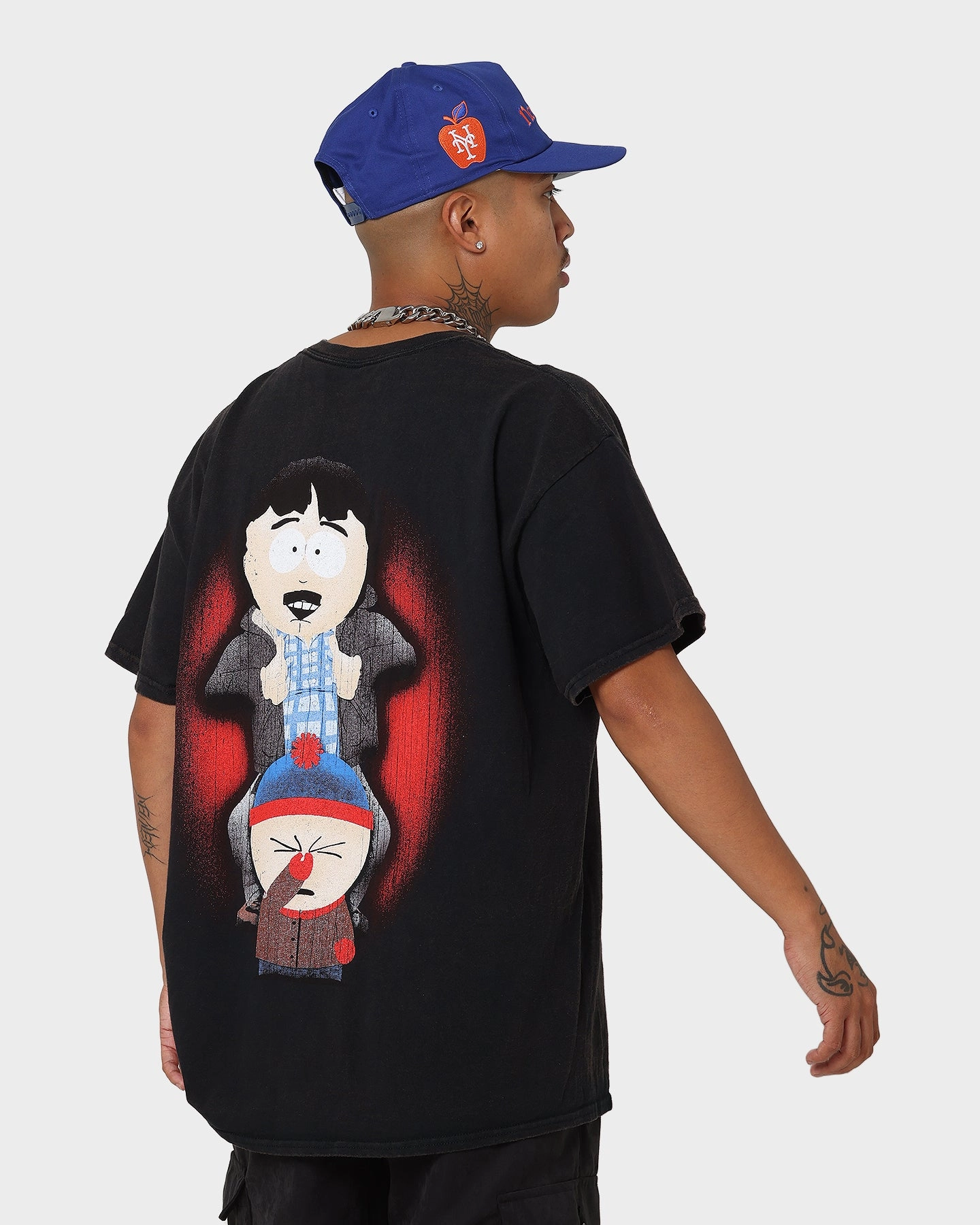 Minimalist Aesthetic Goat Crew X South Park Stan T-Shirt Black Wash