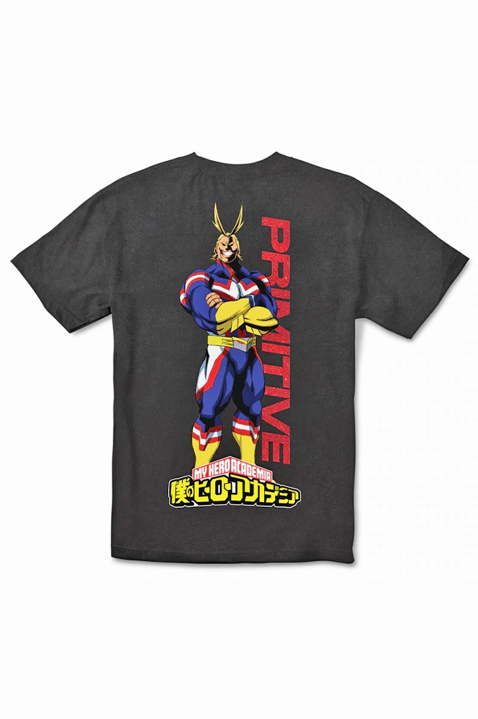 Primitive All Might Washed Tee Reinforced Neckline