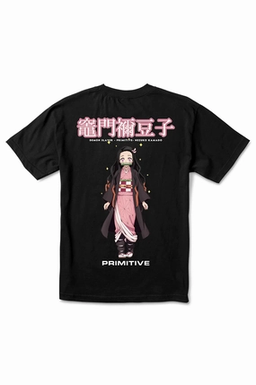 Eco-friendly Fade Resistant Print Primitive X Demon Slayer Nezuko Kamado Tee