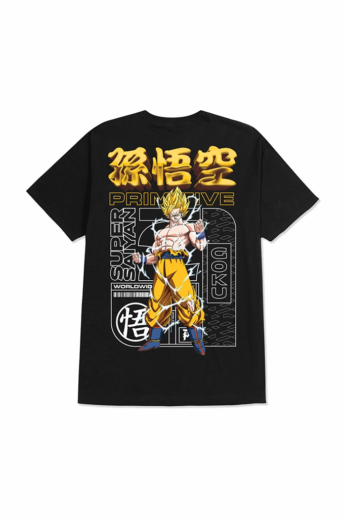 Primitive x Dragon Ball Z Spirit Tee Ultra Soft Texture