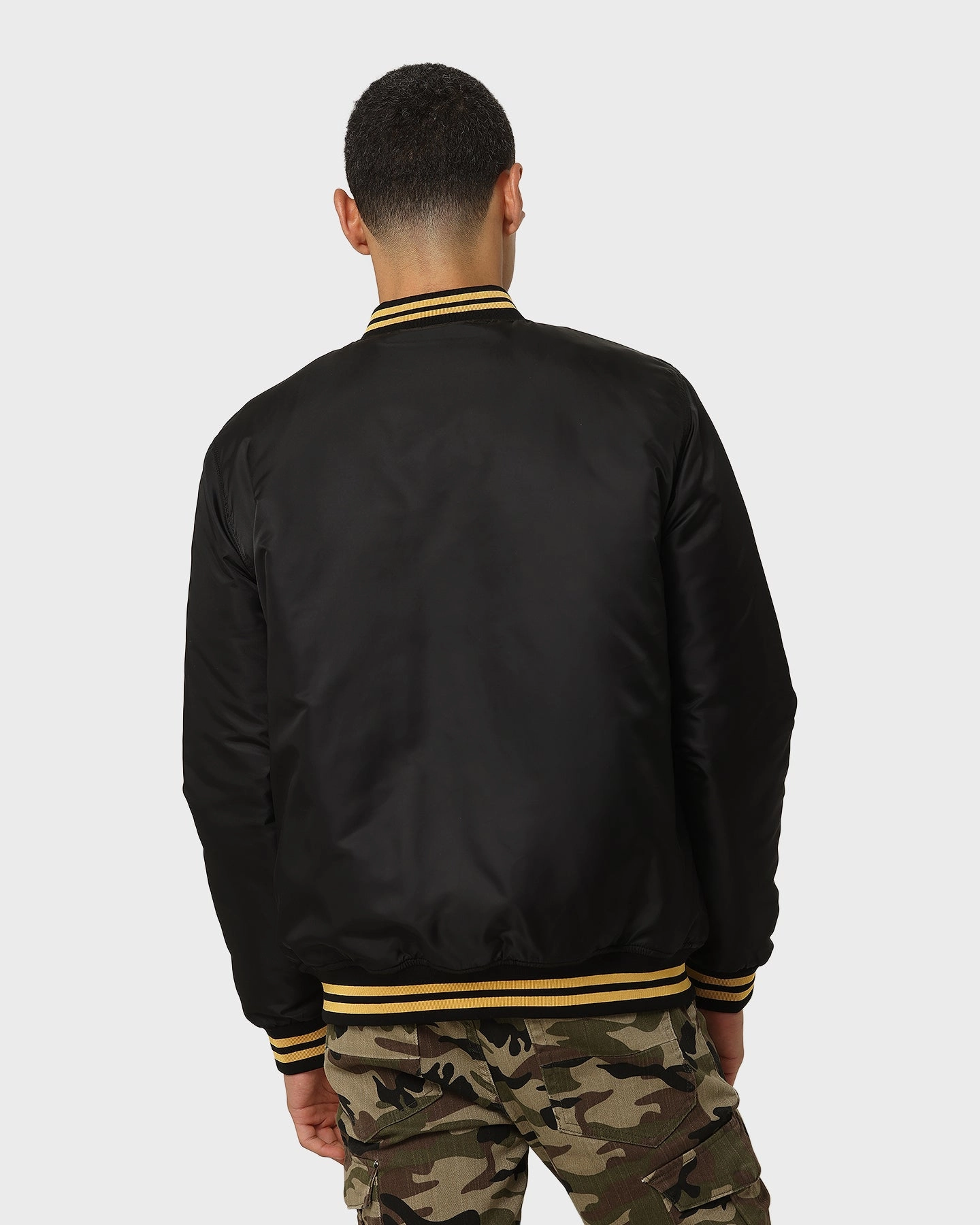 LowProfileLogo Carre PDB Varsity Jacket Black