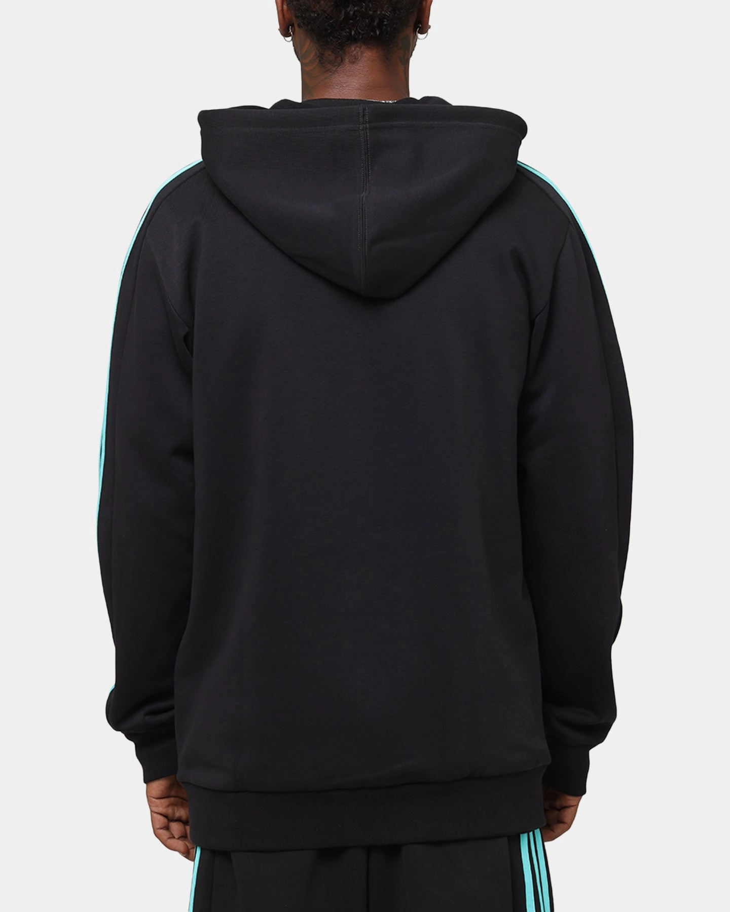 adidas x Mercedes-AMG PETRONAS Formula One F1 DNA Full-Zip Hoodie Black/White Box