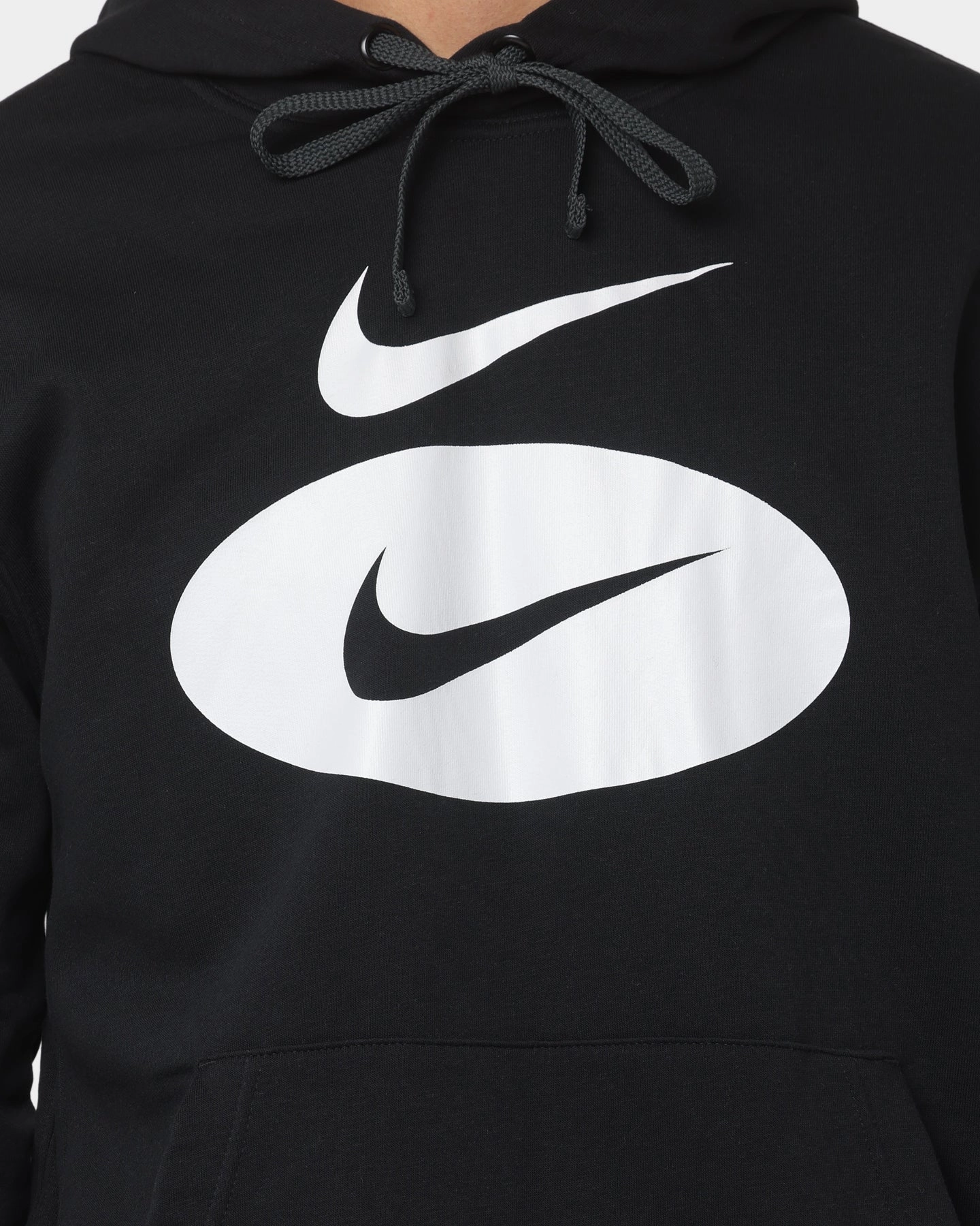 Keep Nike Swoosh League Fleece Pull Over Hoodie Black