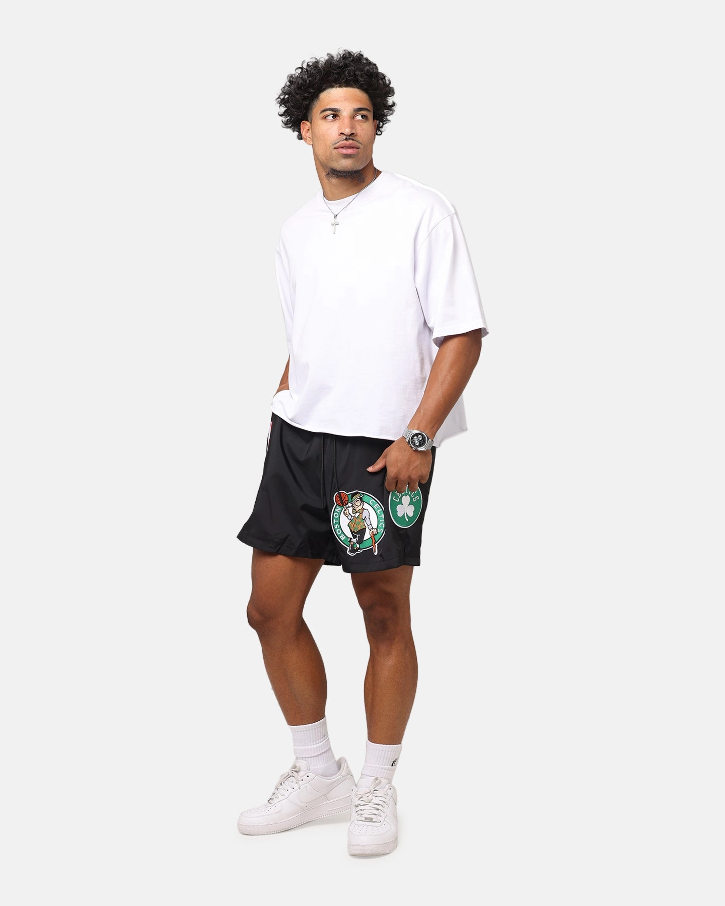 Blazer budget-friendly Pro Standard Boston Celtics Classic Woven Shorts Black