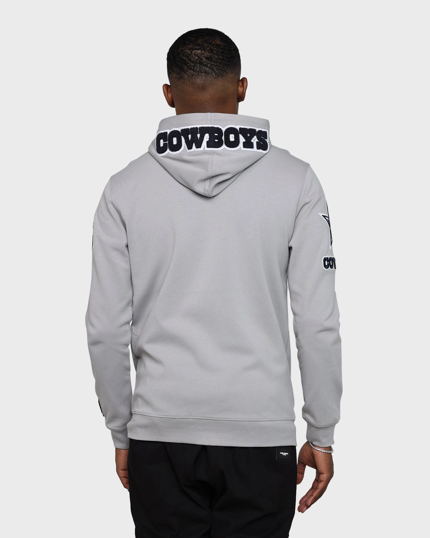 Windproof Barrier Pro Standard Dallas Cowboys Classic Chenille Jacket Grey