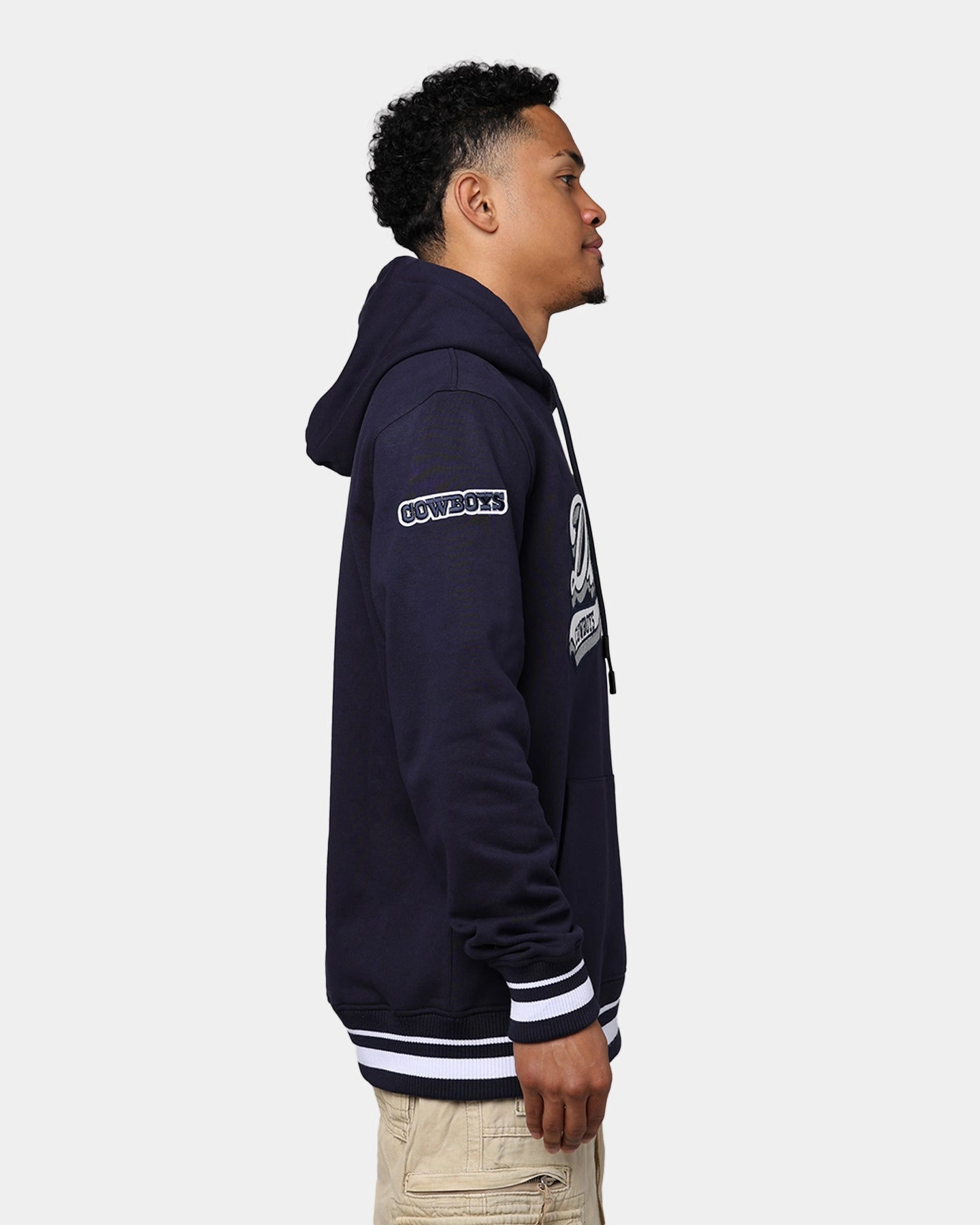 Relationship Shield Pro Standard Dallas Cowboys Fleece Pullover Hoodie Midnight Navy