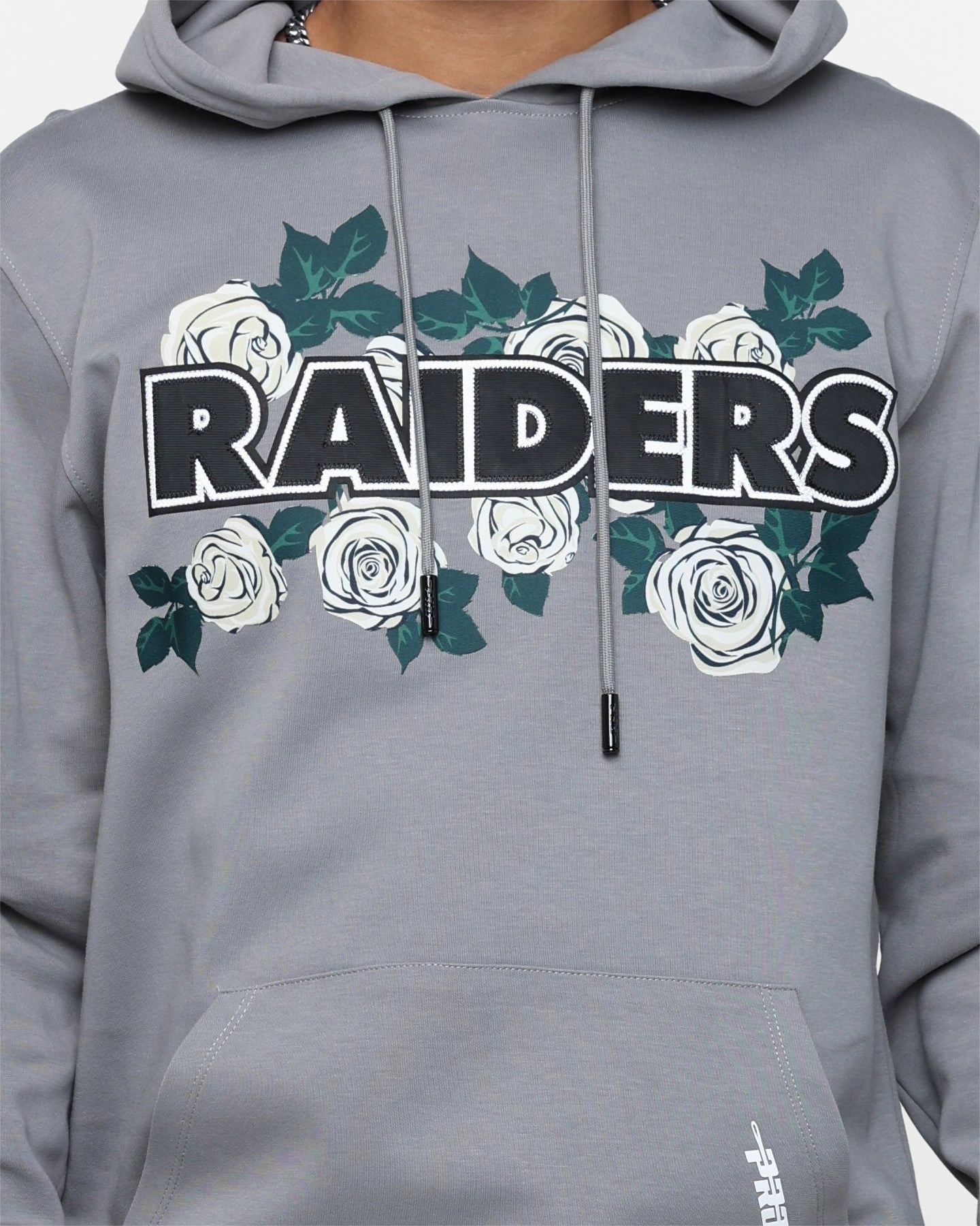 models Pro Standard Las Vegas Raiders Roses Hoodie Grey