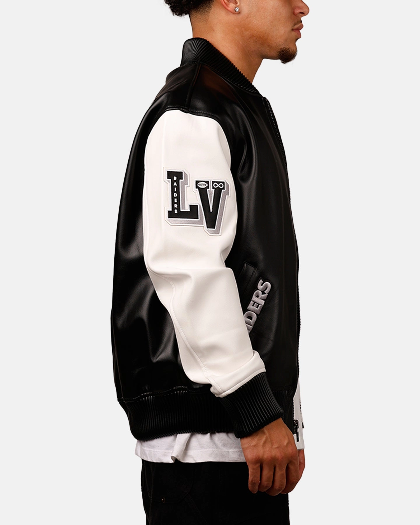 Pro Standard Las Vegas Raiders Varsity Jacket Black Merchandise