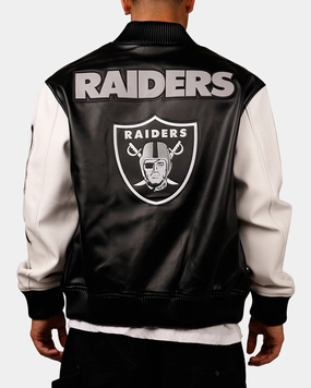 Pro Standard Las Vegas Raiders Varsity Jacket Black Potential practice session