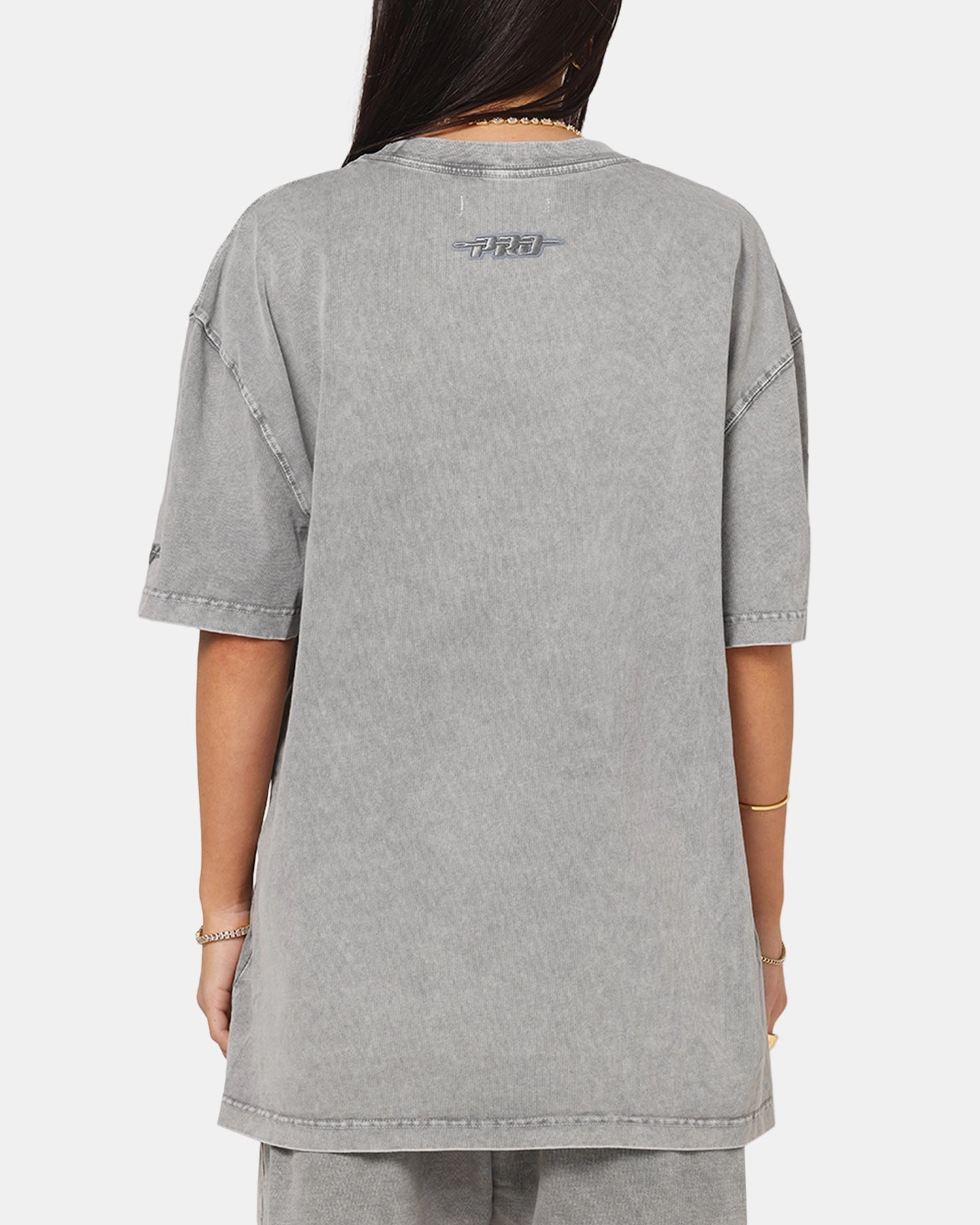 Pro Standard Las Vegas Raiders Washed Classic T-Shirt Washed Grey High Density Fabric