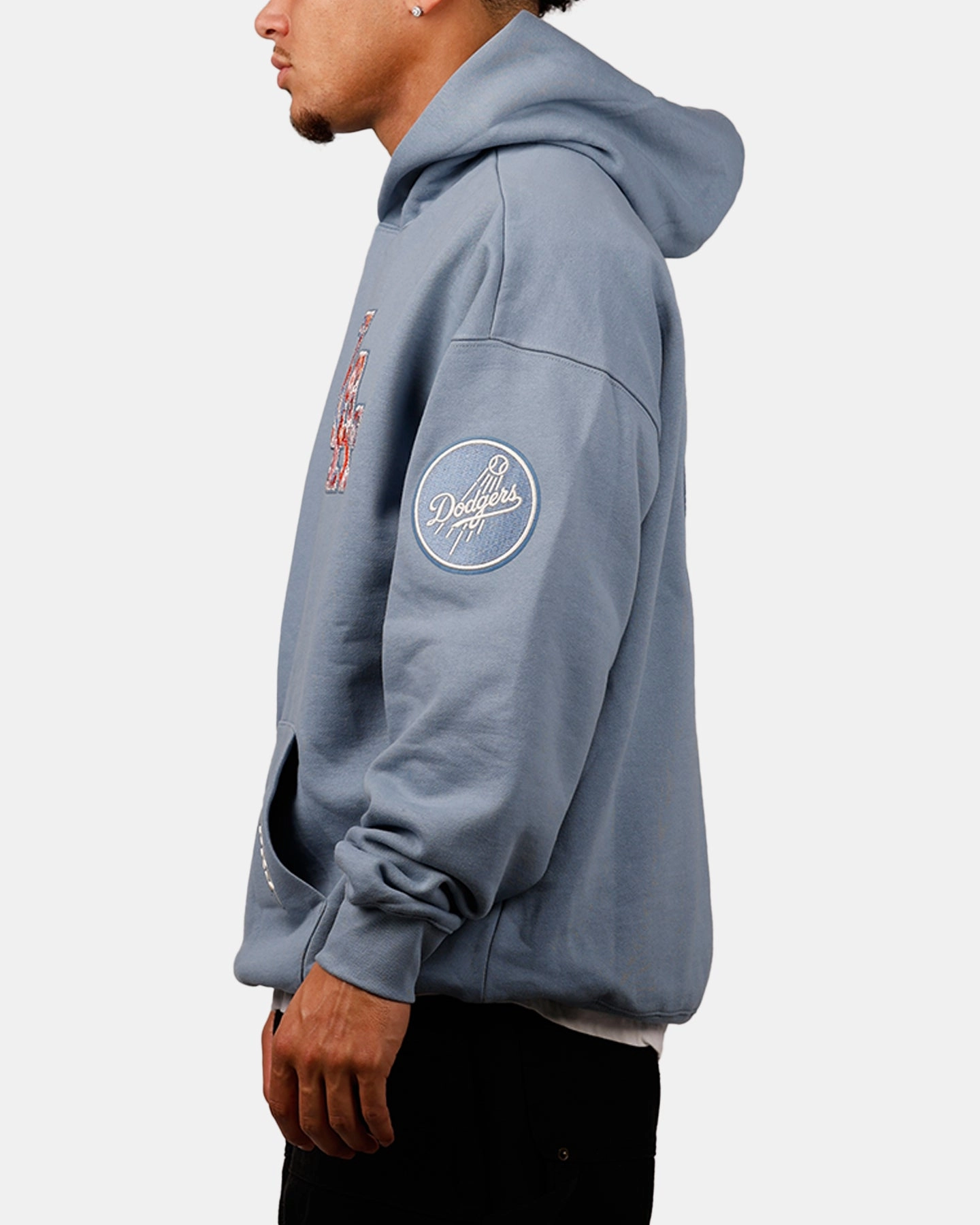 Pro Standard Los Angeles Dodgers 'Dodgers Tapestry' Hoodie Blue Flexible Mobility