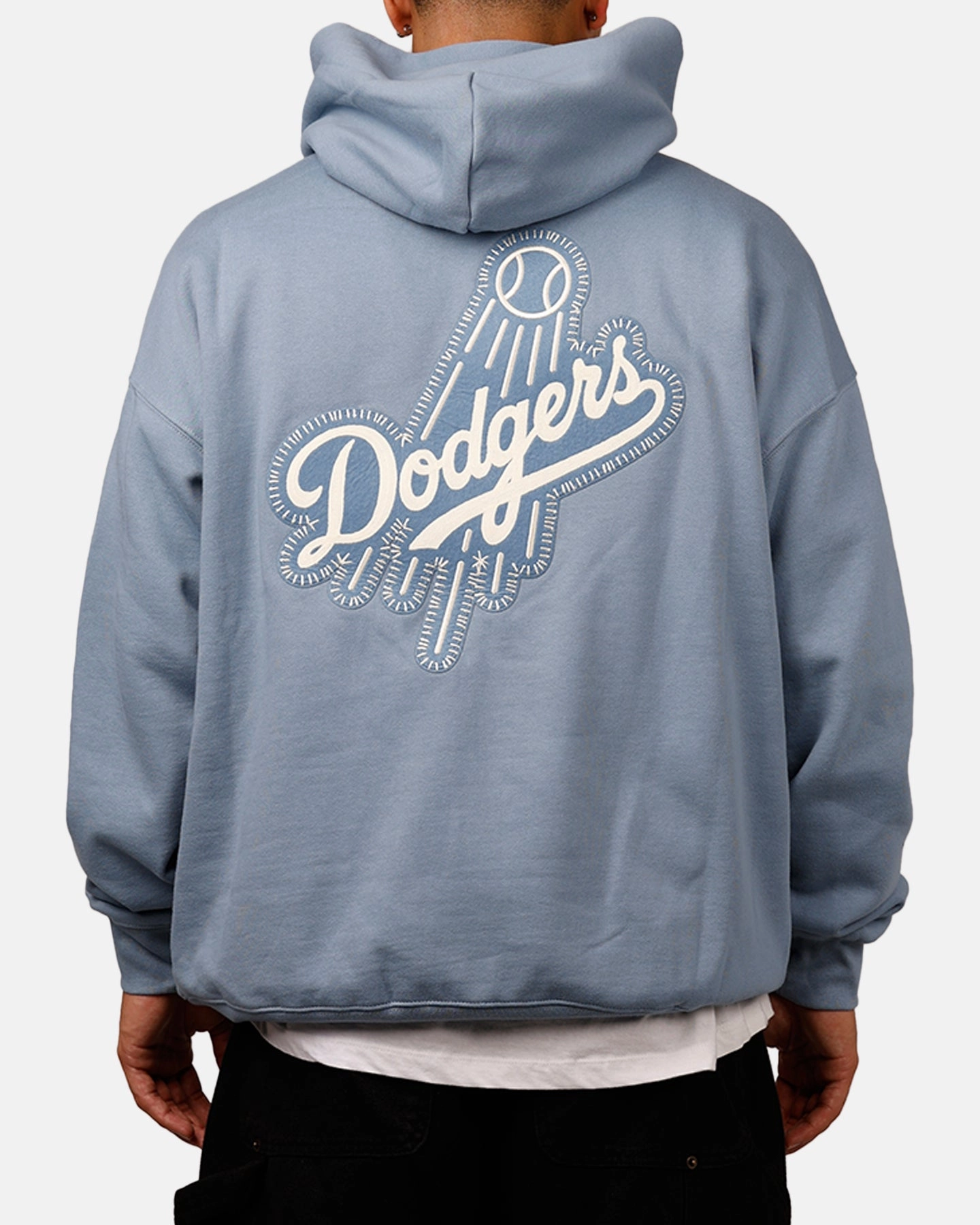 Pro Standard Los Angeles Dodgers 'Dodgers Tapestry' Hoodie Blue Perfection