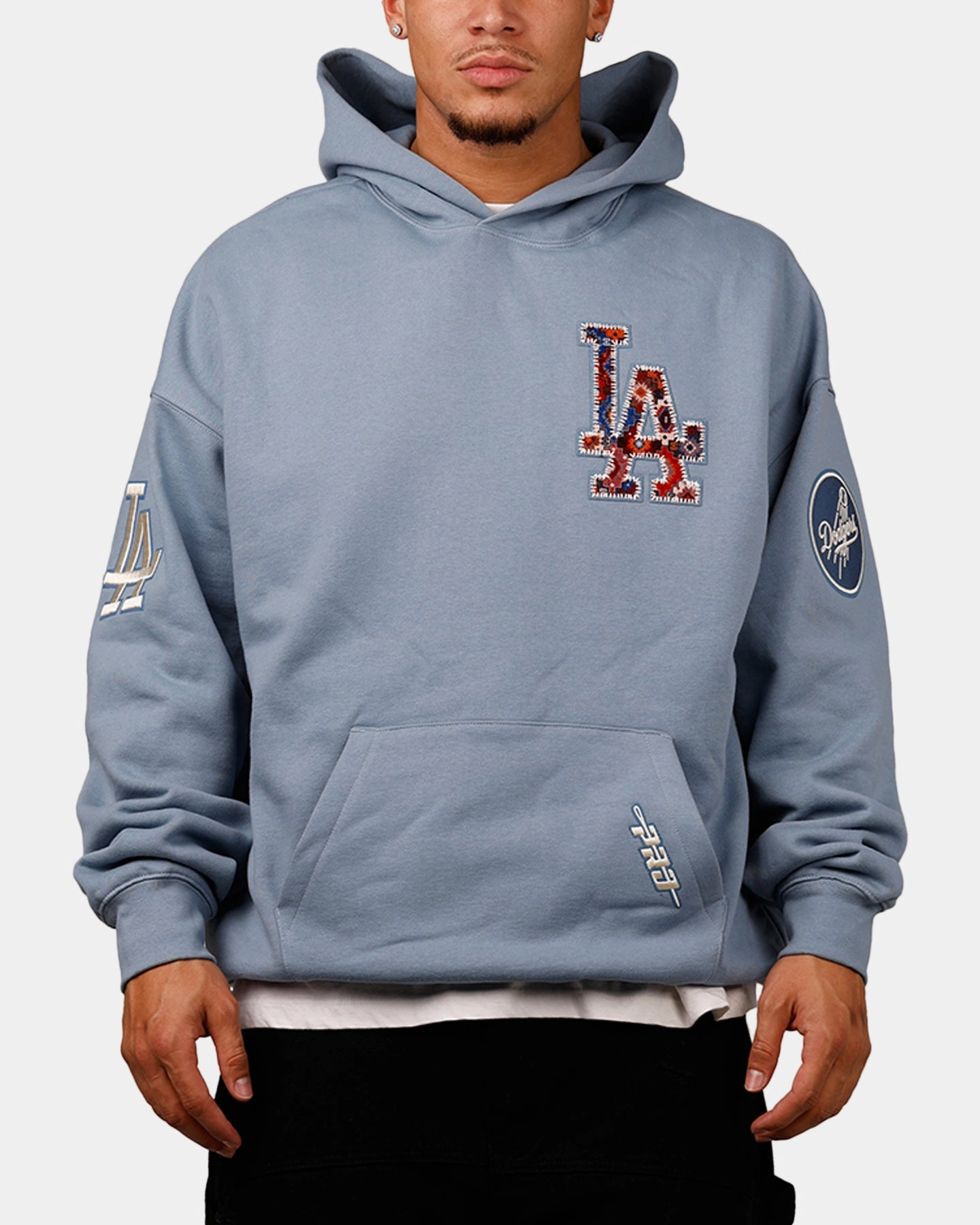 Pro Standard Los Angeles Dodgers 'Dodgers Tapestry' Hoodie Blue Chemistry
