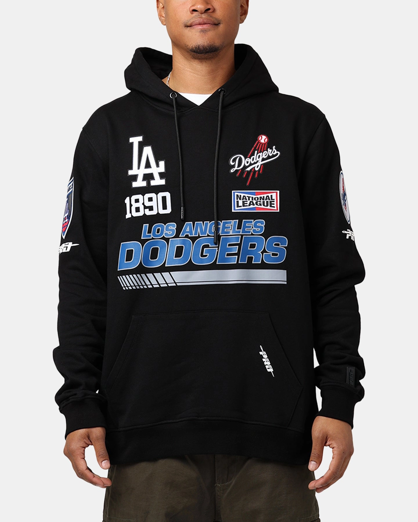 Interchangeable Liner System Pro Standard Los Angeles Dodgers Fast Lane Hoodie Black