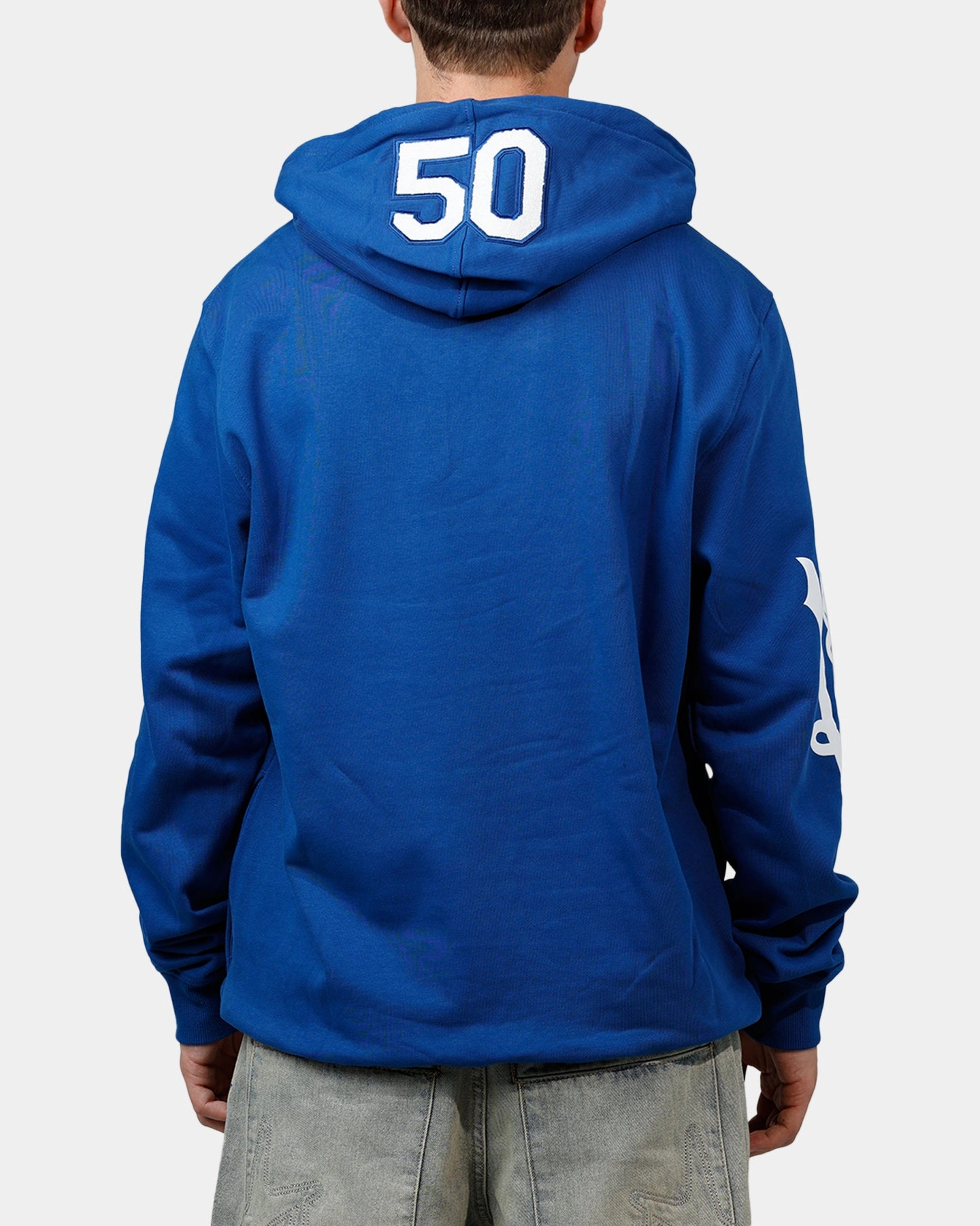 Pro Standard Los Angeles Dodgers Mookie Betts Avatar Hoodie Blue Flexible Adaptive Temperature Control