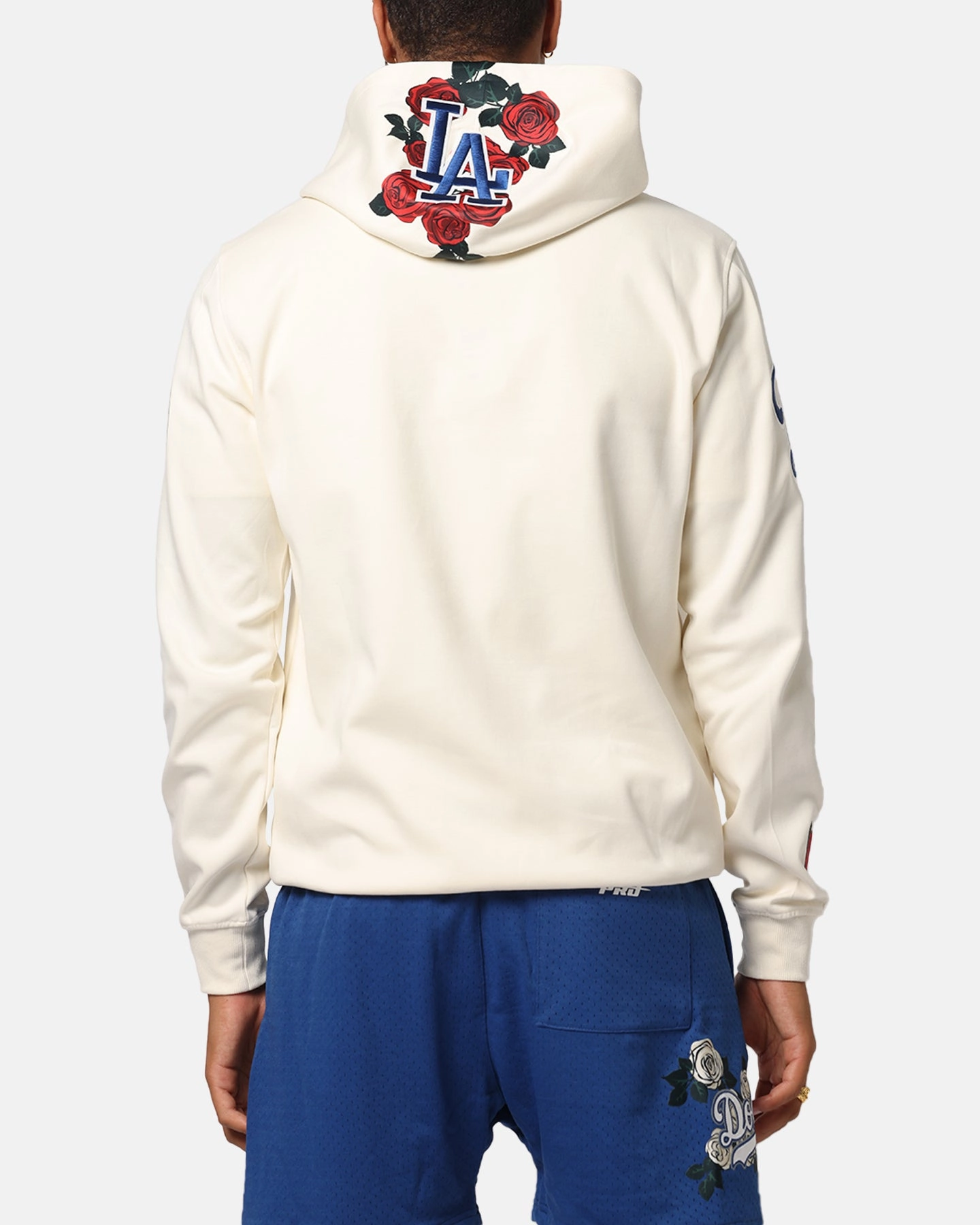 Pro Standard Los Angeles Dodgers Roses Pullover Hoodie Eggshell desert low traffic areas