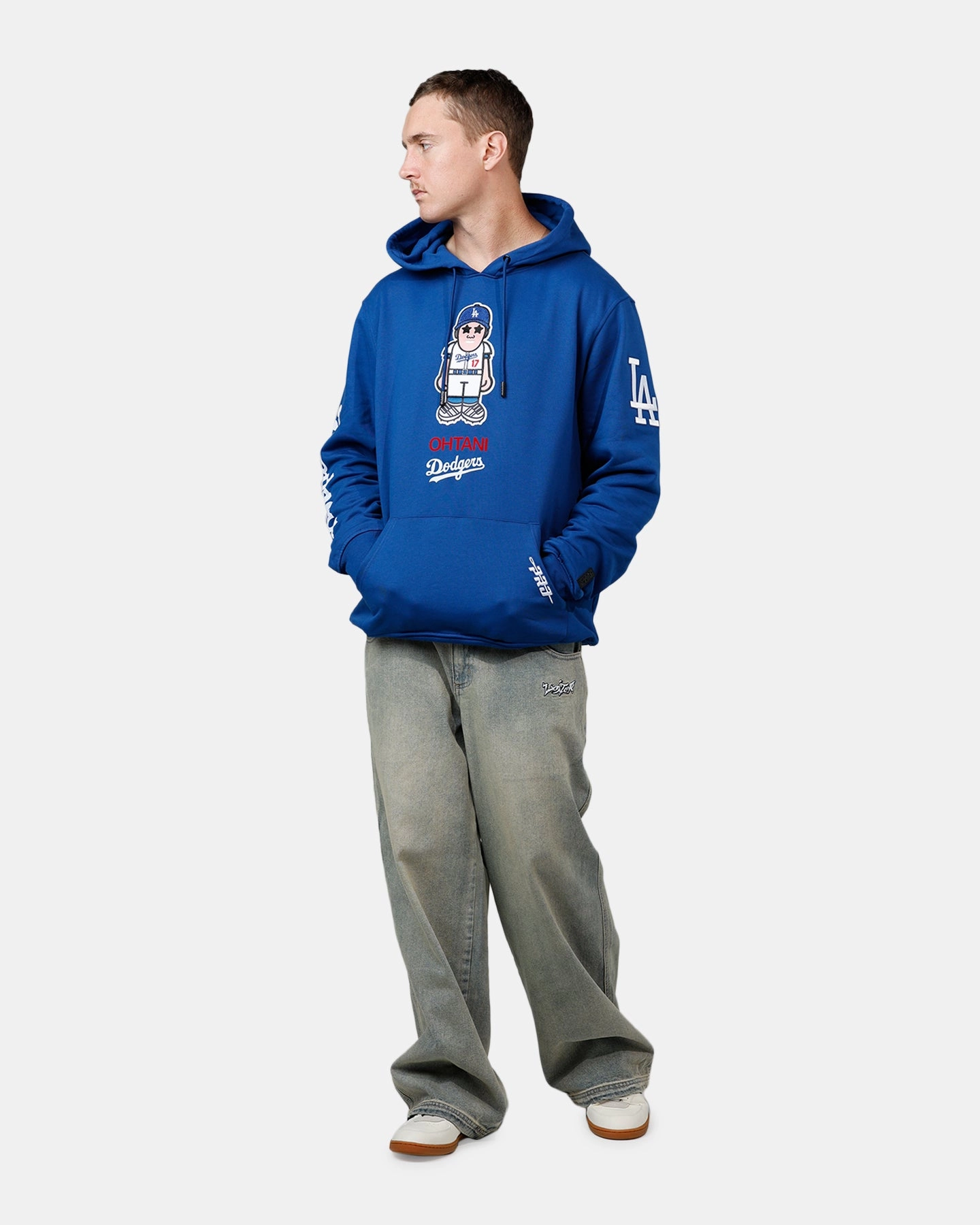 Score Pro Standard Los Angeles Dodgers Shohei Ohtani Avatar Hoodie Blue