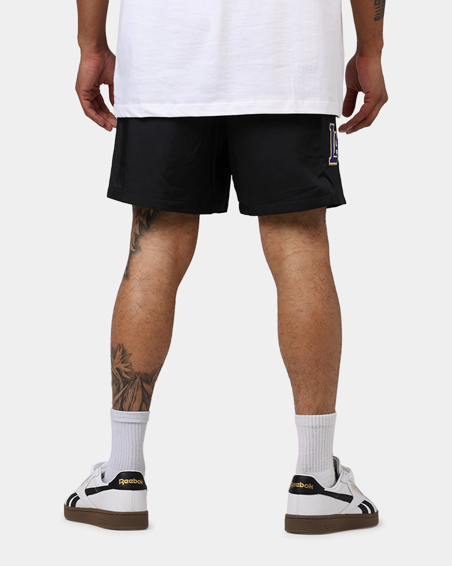 Pro Standard Los Angeles Lakers Classic Woven Shorts Black Street Layers