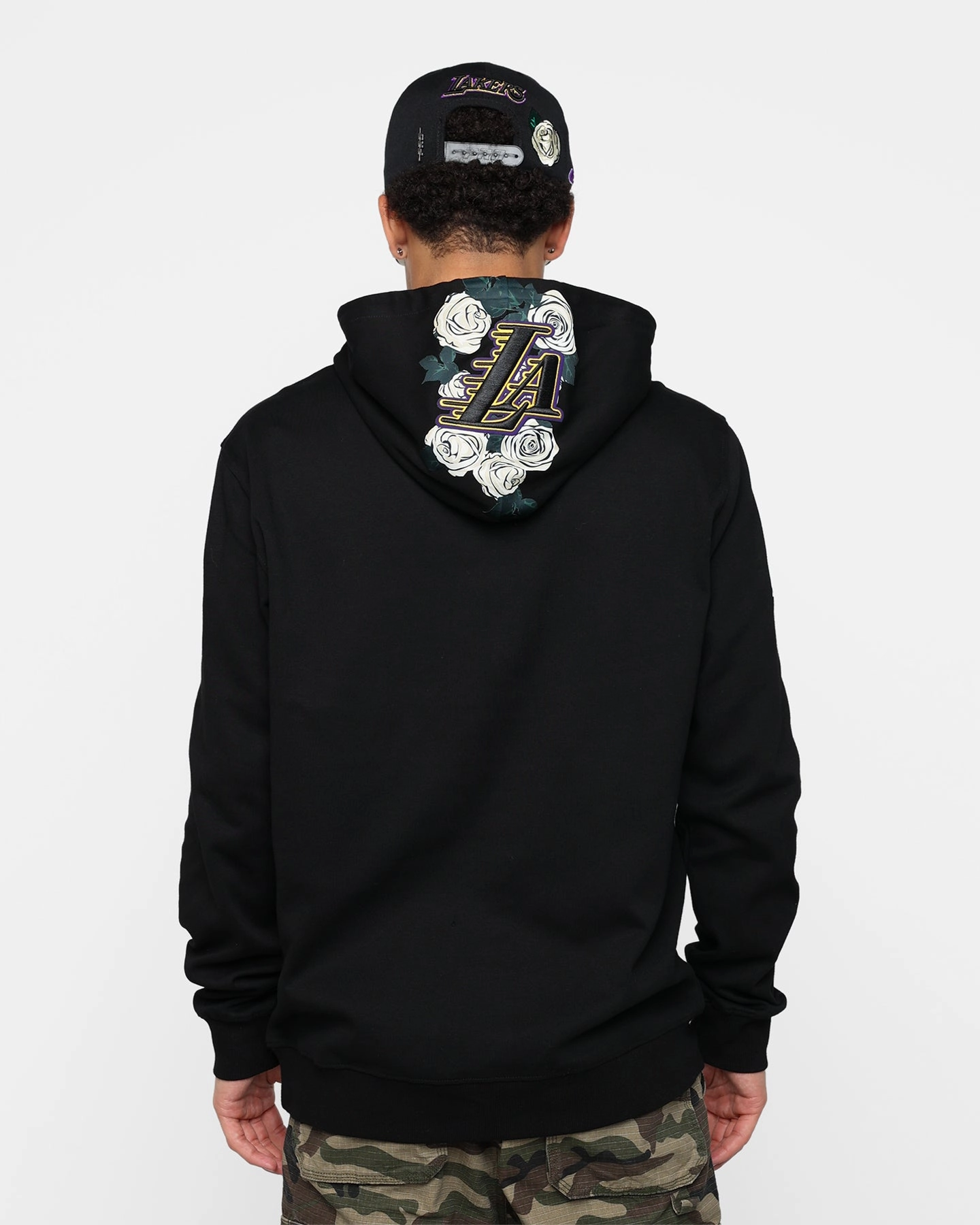 Pro Standard Los Angeles Lakers Roses Hoodie Black mountain vacation Premium