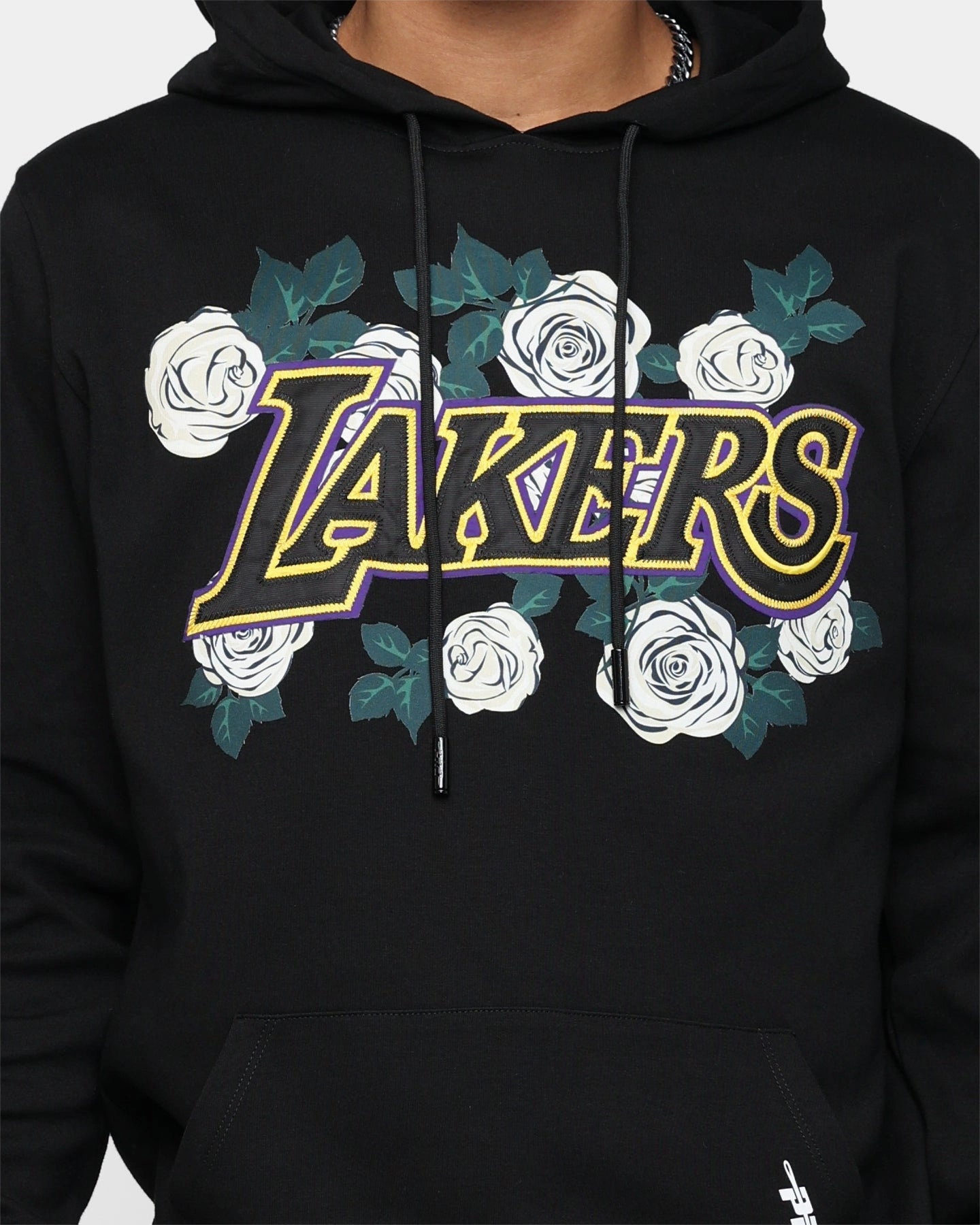 water - resistant Sophisticated Pro Standard Los Angeles Lakers Roses Hoodie Black