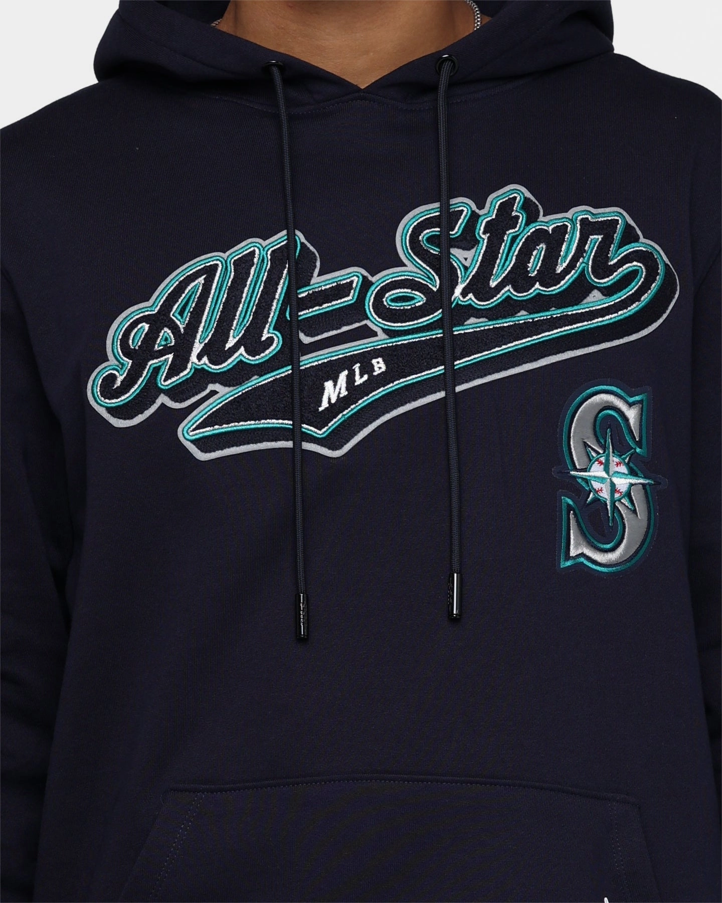 Patchwork Pro Standard MLB All Star Fleece Hoodie Navy