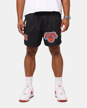 Pro Standard New York Knicks Classic Woven Shorts Black Fitness Enthusiast