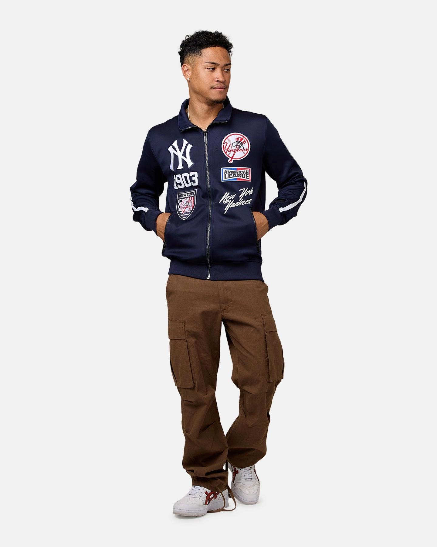 Lightweight Design Pro Standard New York Yankees Fast Track Jacket Midnight Navy