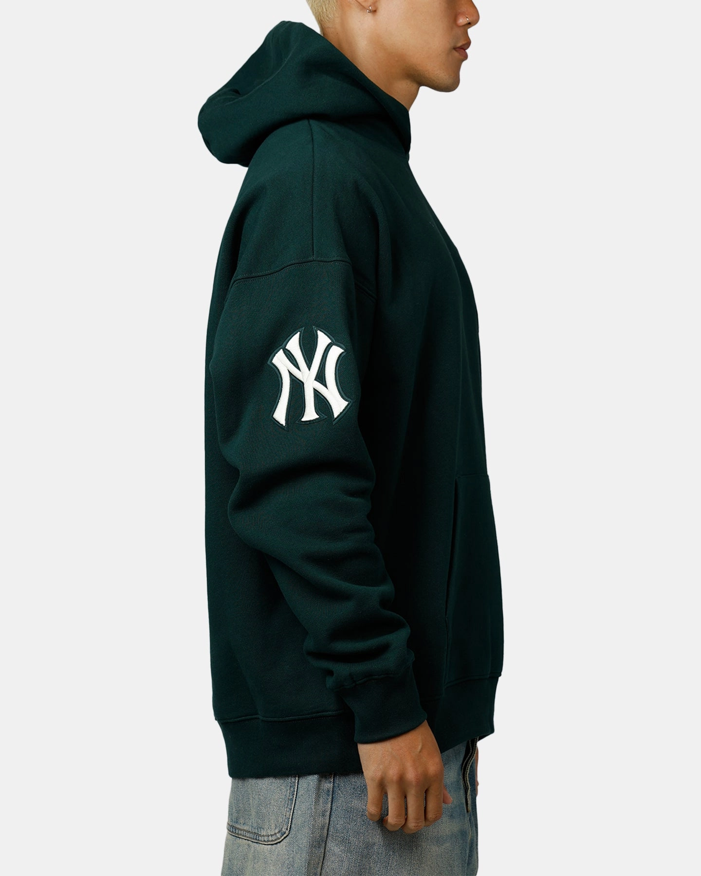 sunny Pro Standard New York Yankees Tapestry 2.0 Hoodie Dark Green