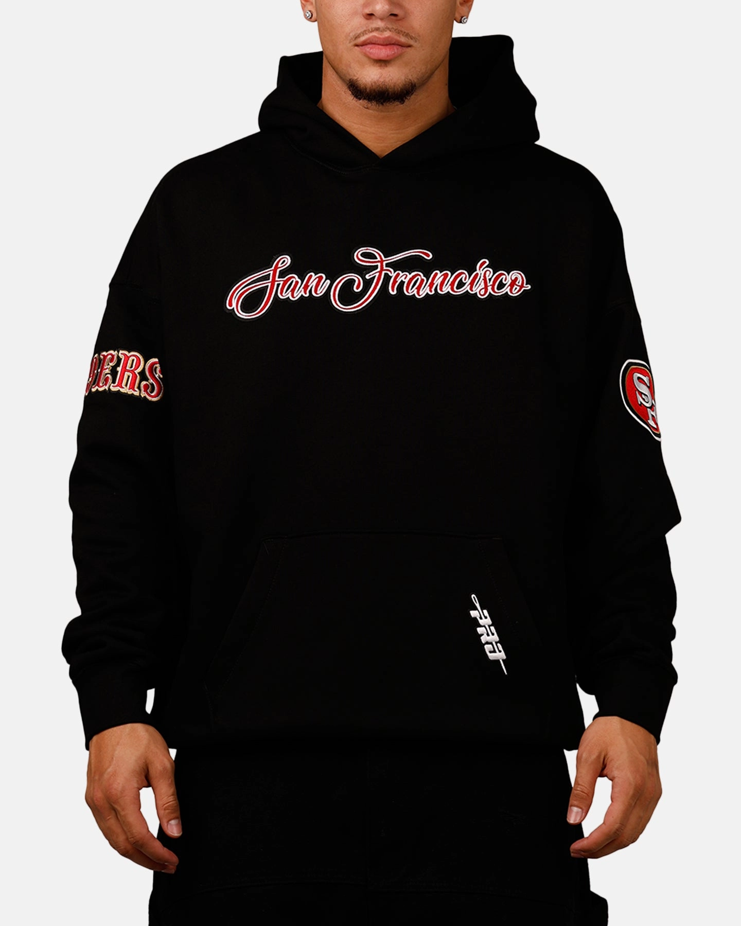 Mother's Day Reflective Detailing Pro Standard San Francisco 49ers City Hoodie Black