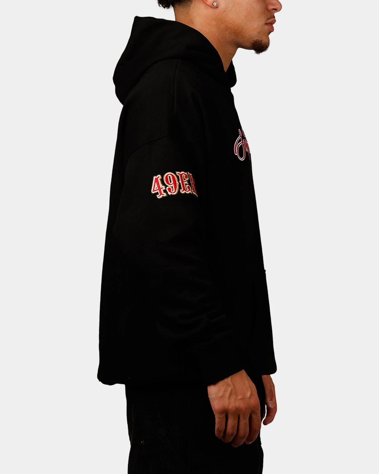 Pro Standard San Francisco 49ers City Hoodie Black Stand Collar