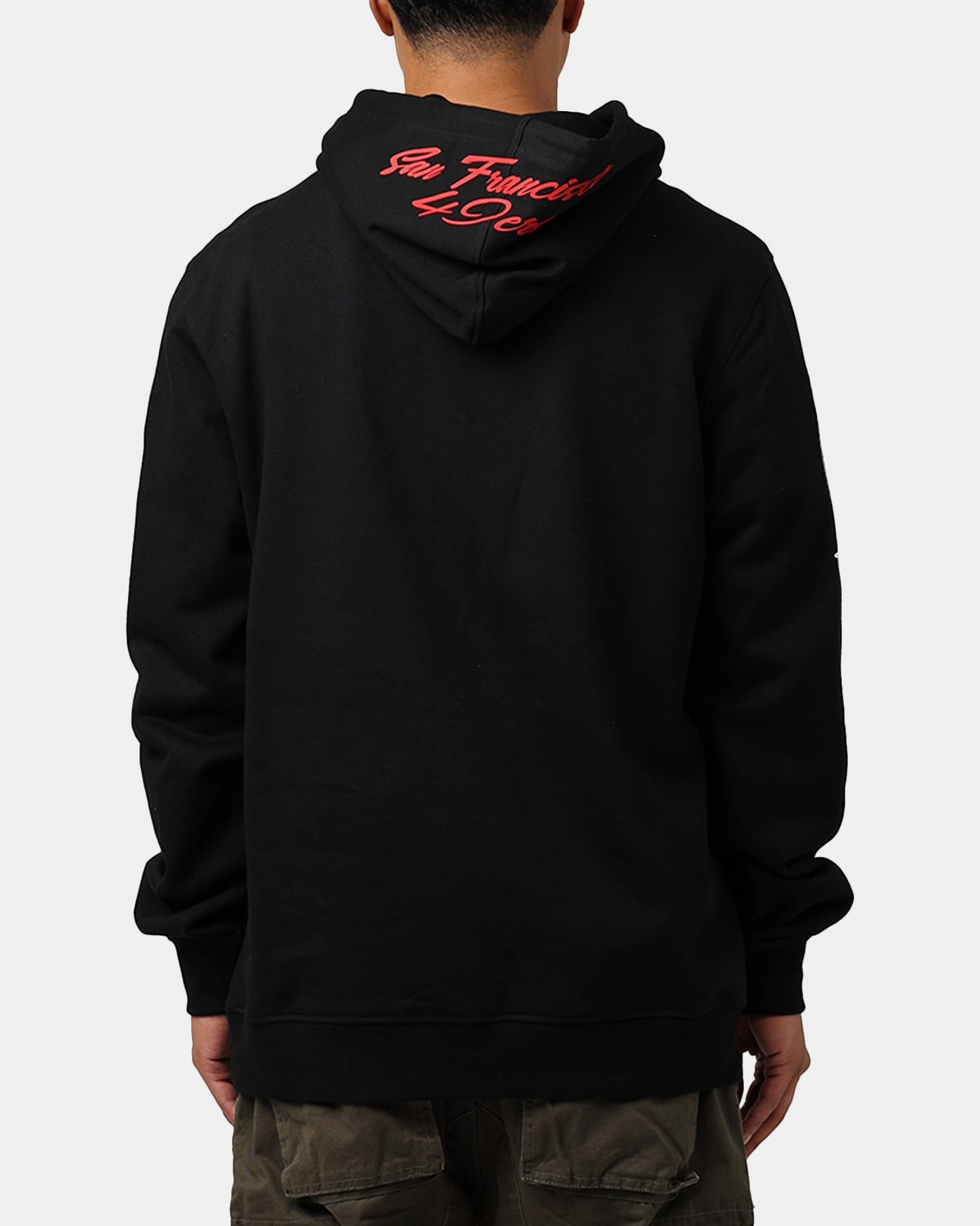 Active Layer Compete Pro Standard San Francisco 49ers Fast Lane Hoodie Black