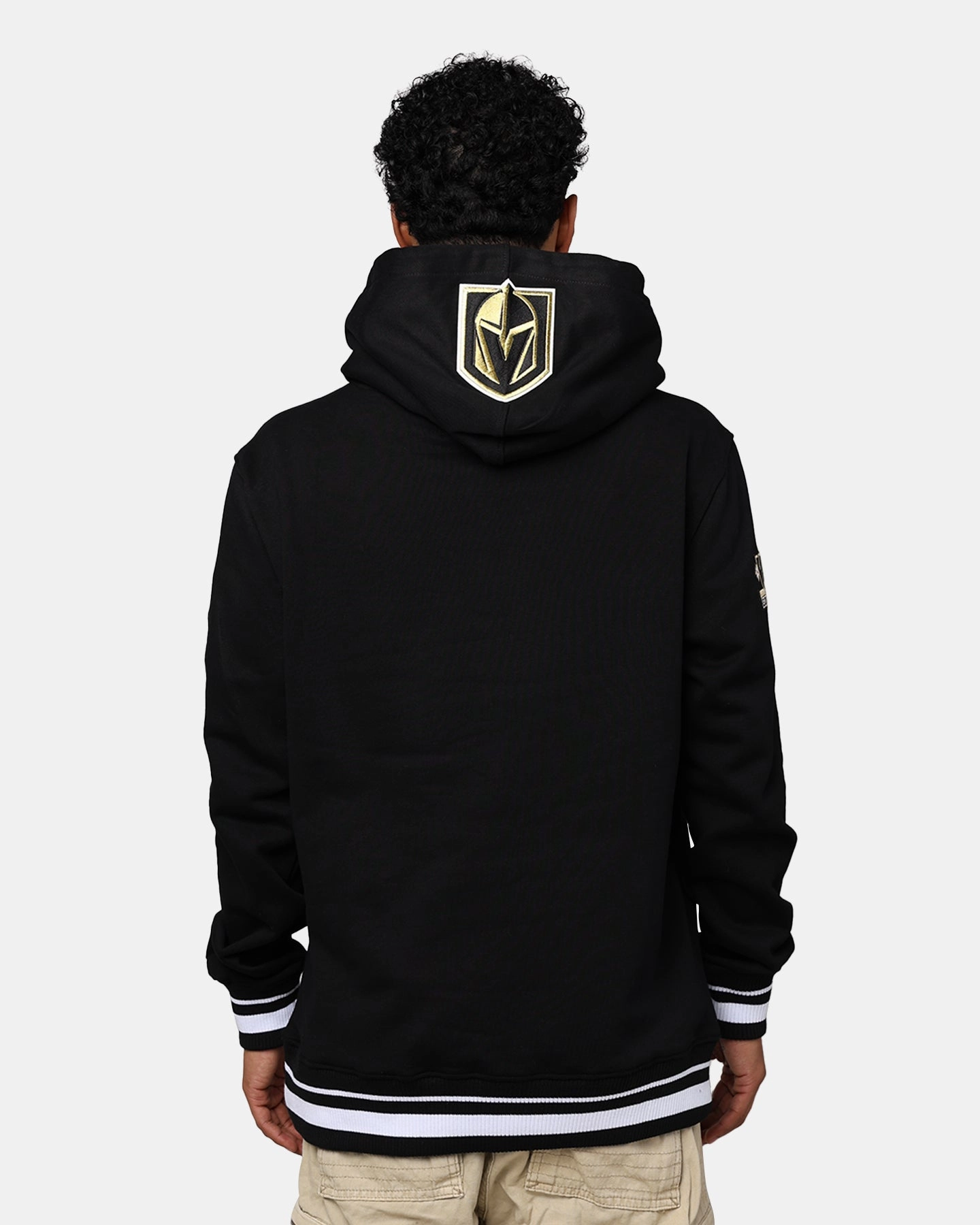 Warm Shield Earrings Pro Standard Vegas Golden Knights Fleece Pullover Hoodie Black