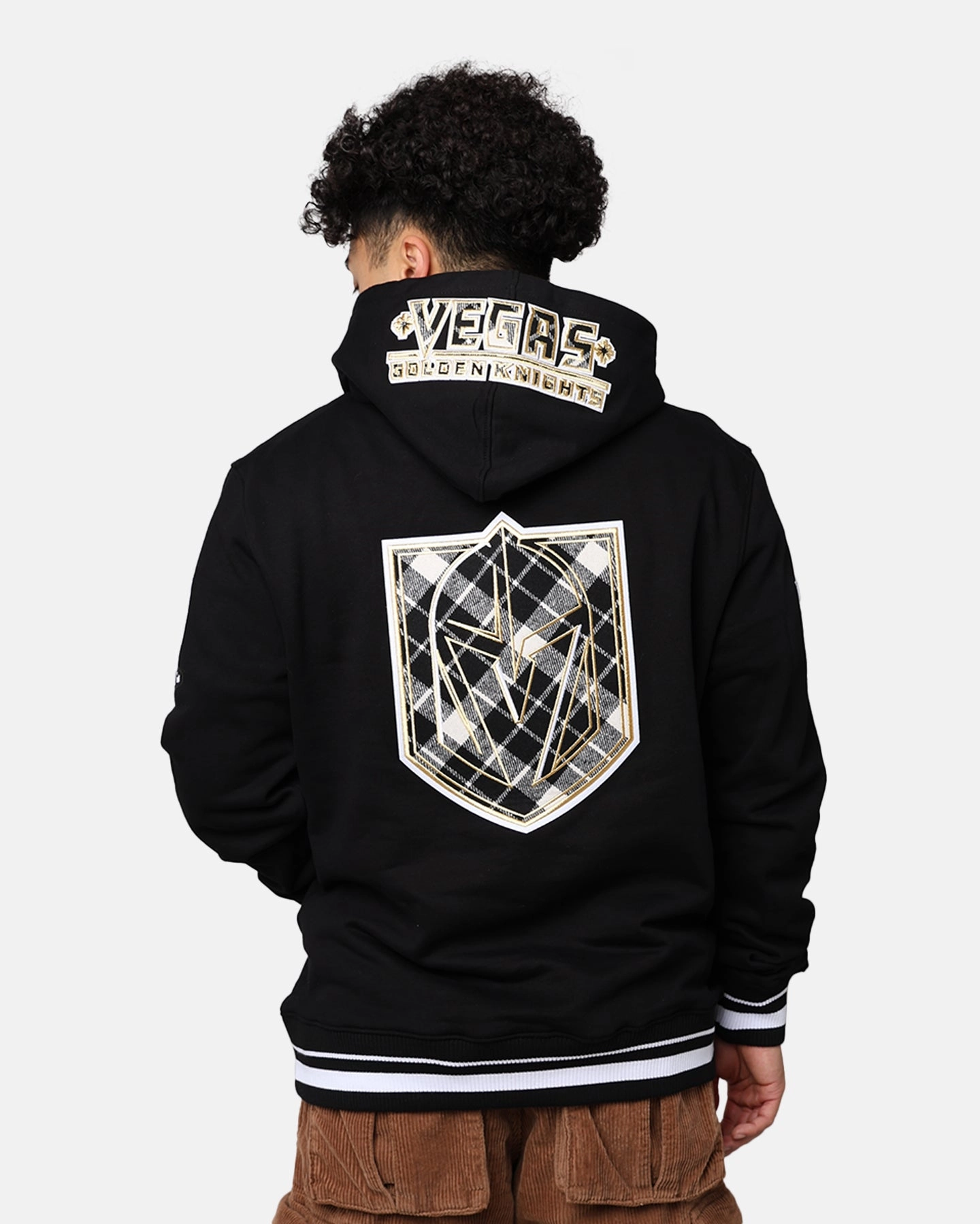 Christmas outfit suitable for performance costumes Pro Standard Vegas Golden Knights Pro Prep Hoodie White/Black