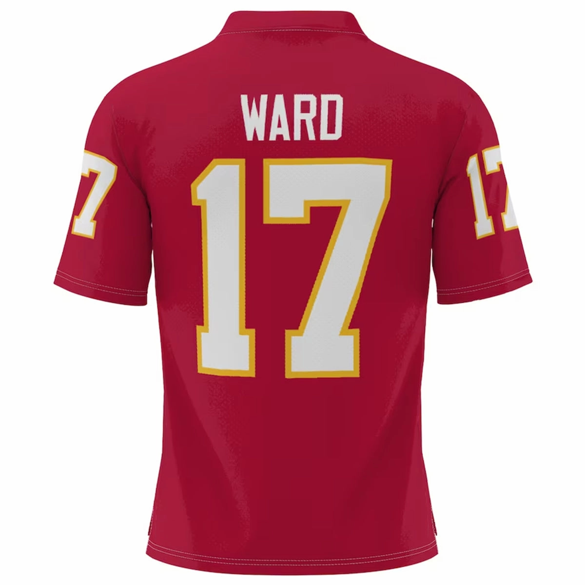 ProSphere Charlie Ward Throwback #17 Heisman Football Jersey - Cardinal Multiaxial Compression Zones