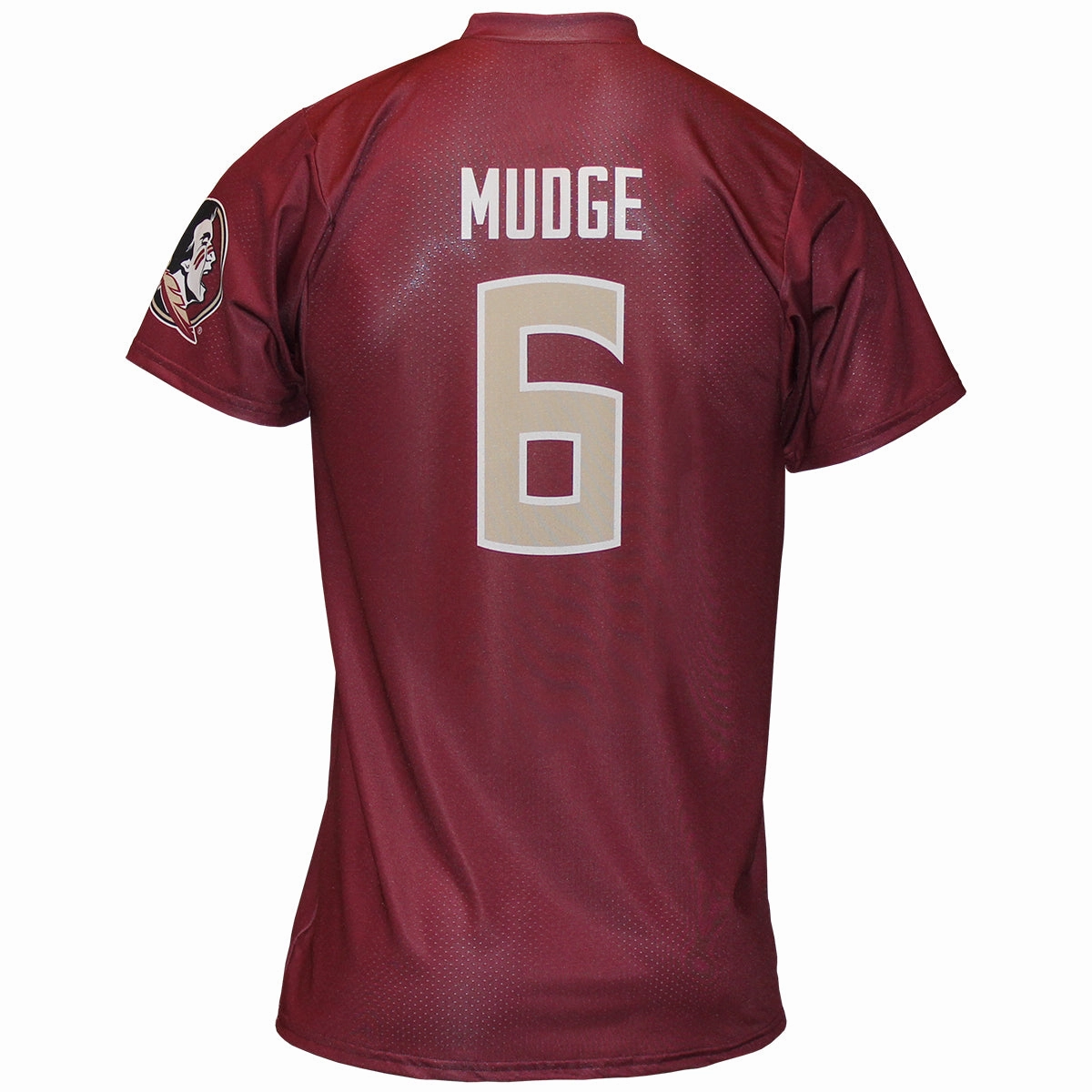 Soft Touch Inner Layer Low Profile Seams Prosphere Kaley Mudge #6 Softball Jersey - Garnet