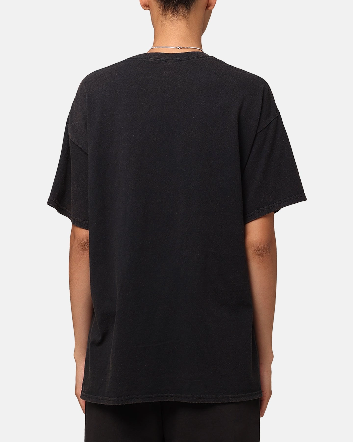 Goat Crew X Ghostbusters Vintage T-Shirt Black Wash Layered Hem Design Outdoor Comfort Style