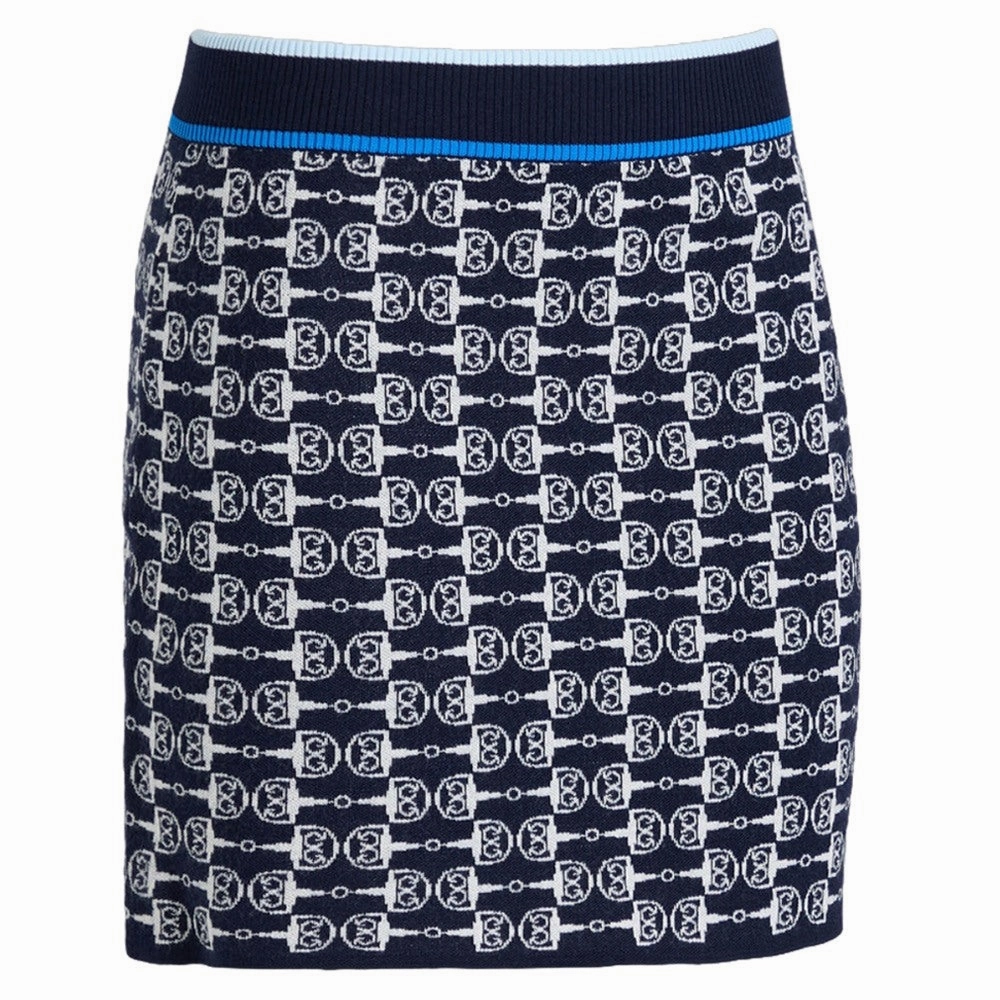 Odor control Vibe Ready Gfore G Link Merino Wool Golf Skirt Twilight - SP25 Women