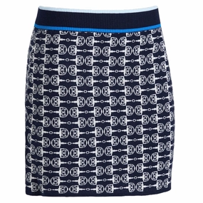 Odor control Vibe Ready Gfore G Link Merino Wool Golf Skirt Twilight - SP25 Women