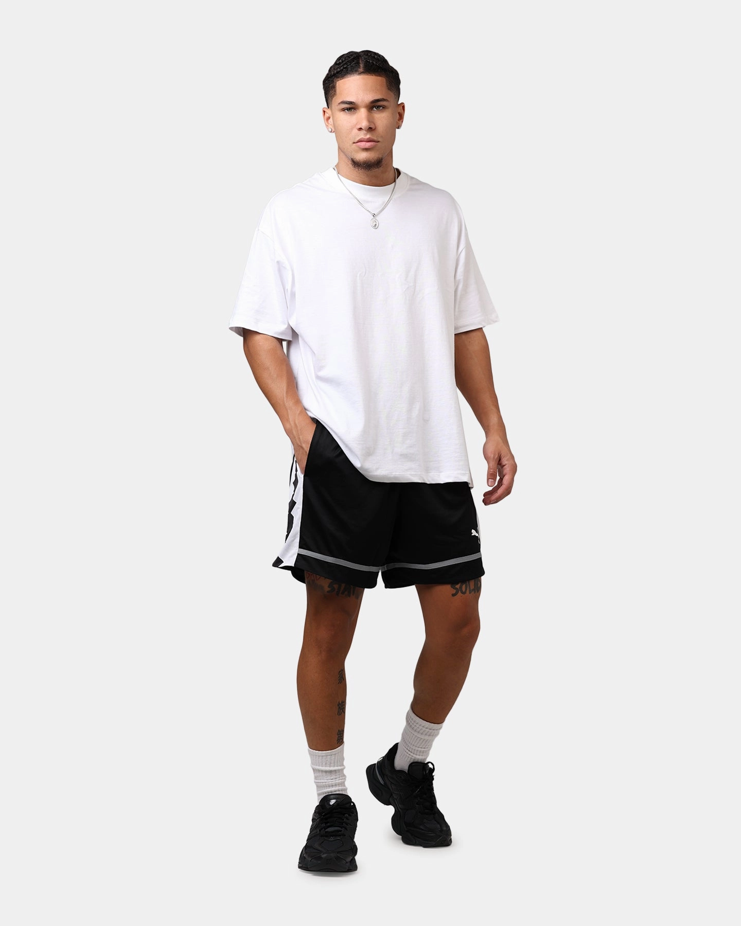 Puma All Pro Shorts Black polo shirt