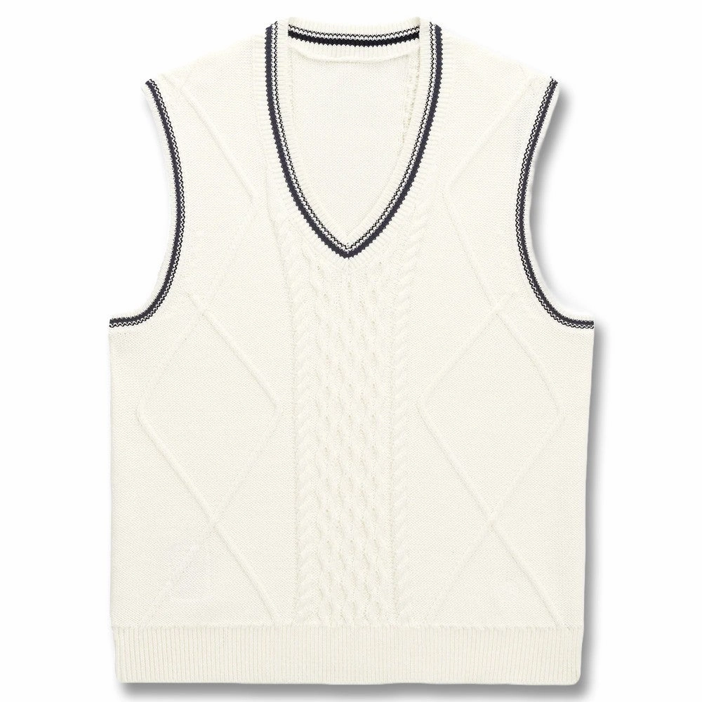 PUMA AP Sweater Golf Vest Warm White - SS25 Women Outdoor Lightness