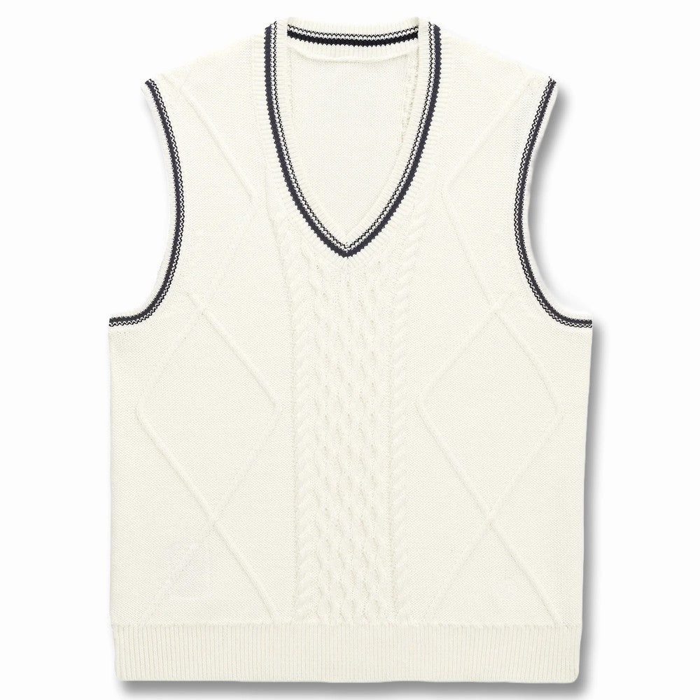 underground Fade Resistant Dye PUMA AP Sweater Golf Vest Warm White - SS25 Women