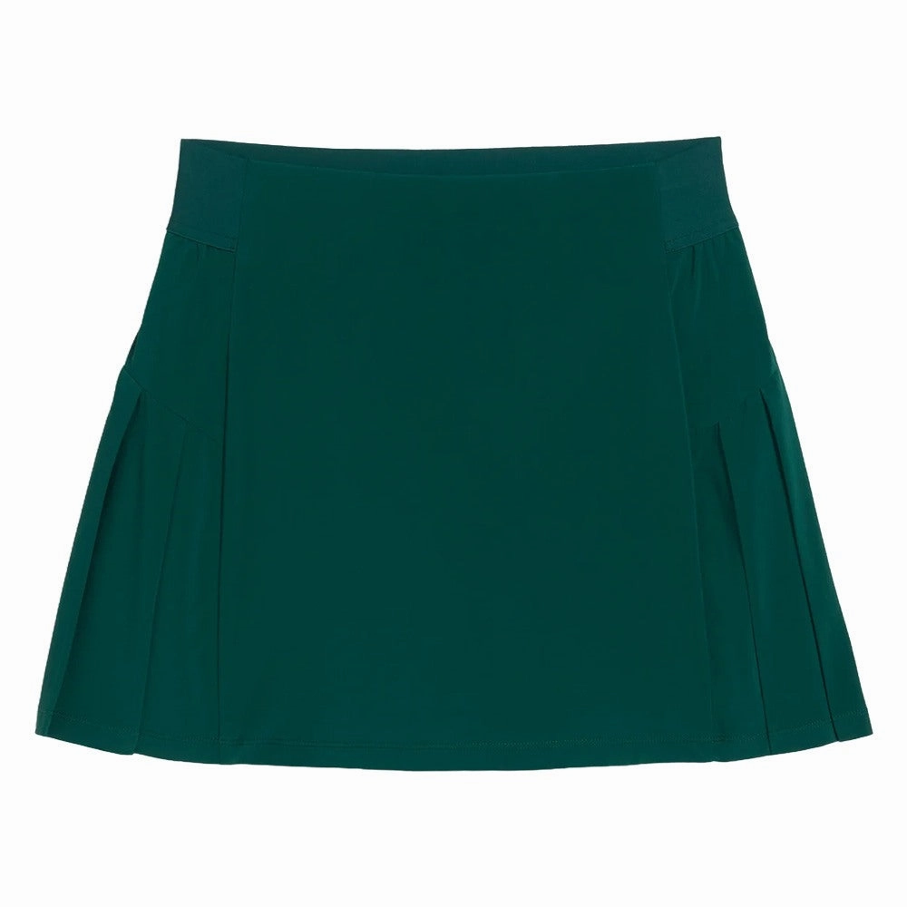 PUMA Haute Golf Skirt Dark Myrtle - SS25 Women Layered Look Polished Cut
