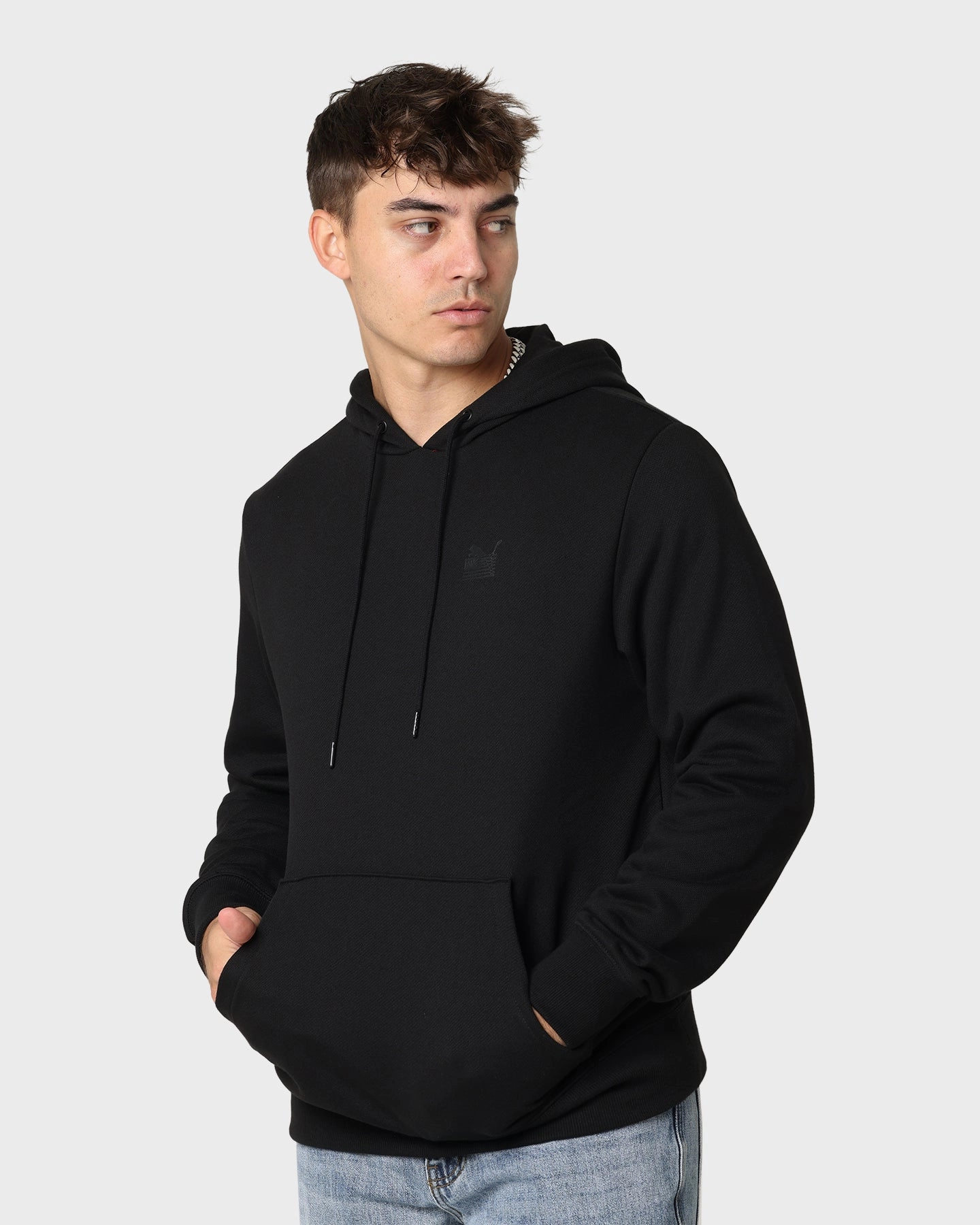 Weatherproof Zippers suitable for solo travel Puma Puma X TMC Every Day Hussle Hoodie Puma Black