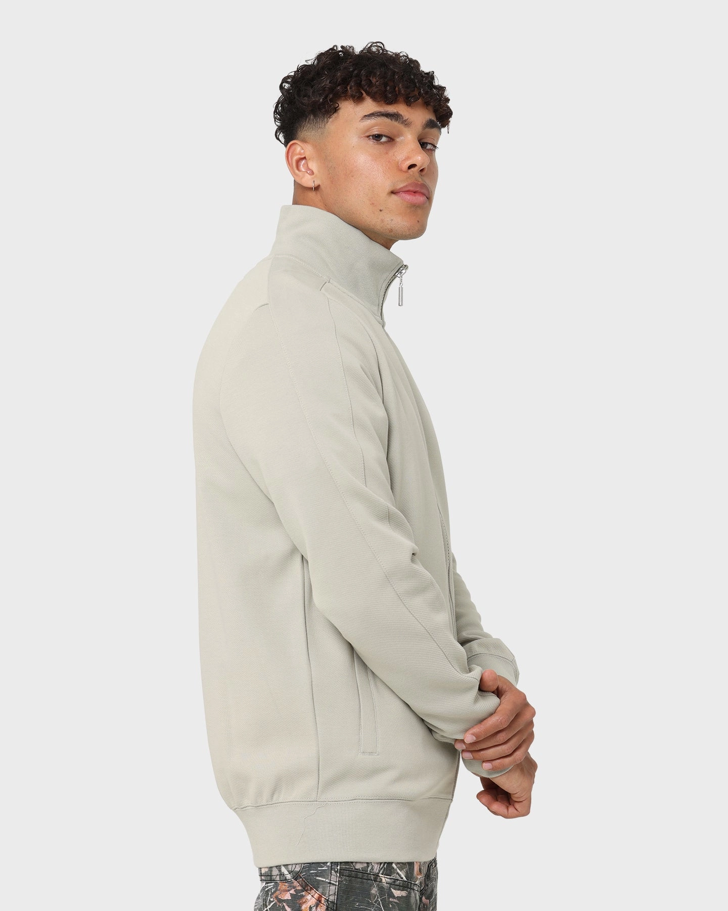 Puma T7 Track Jacket Pebble Grey Workplace Use
