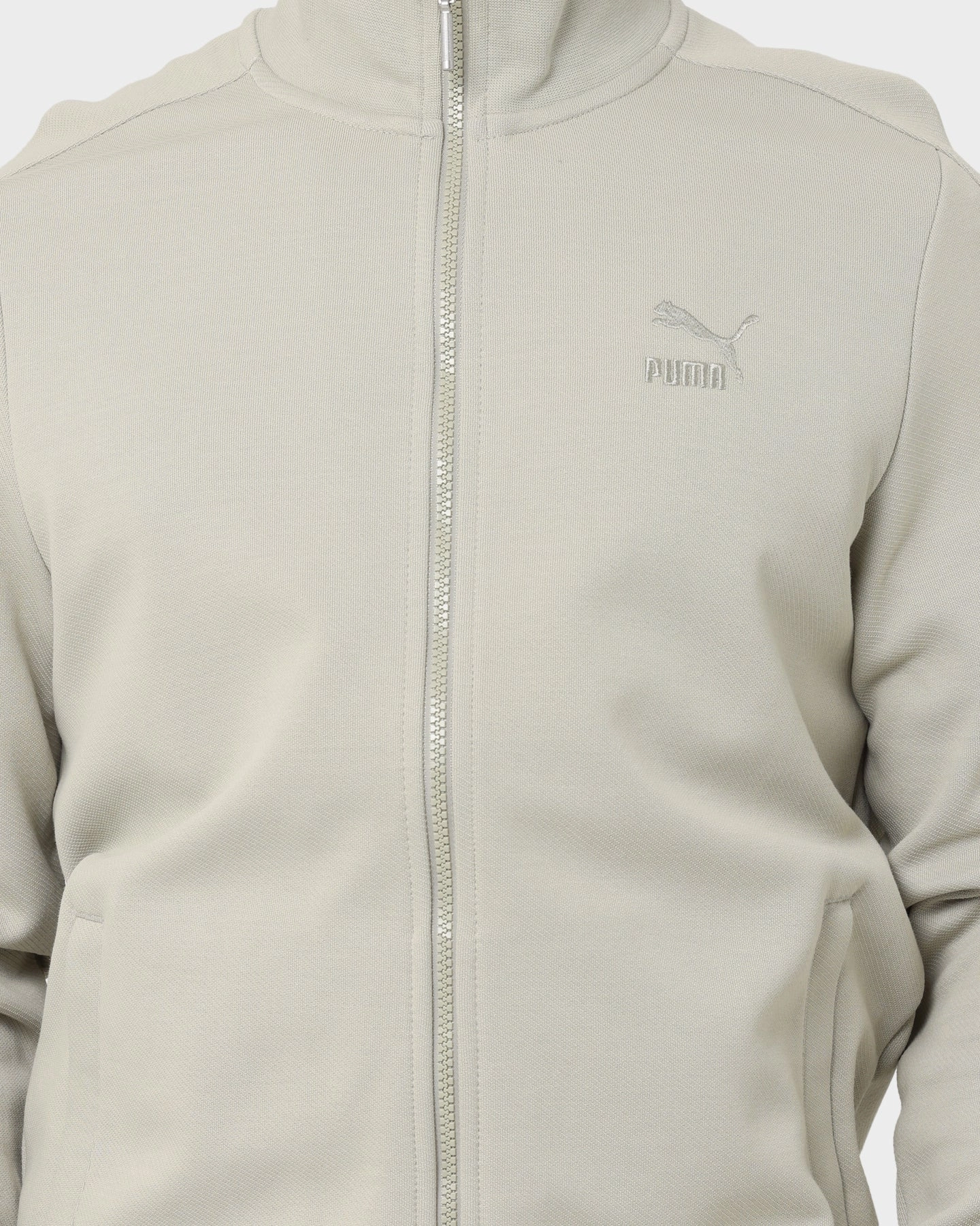 Puma T7 Track Jacket Pebble Grey Outdoor Active Conditioner