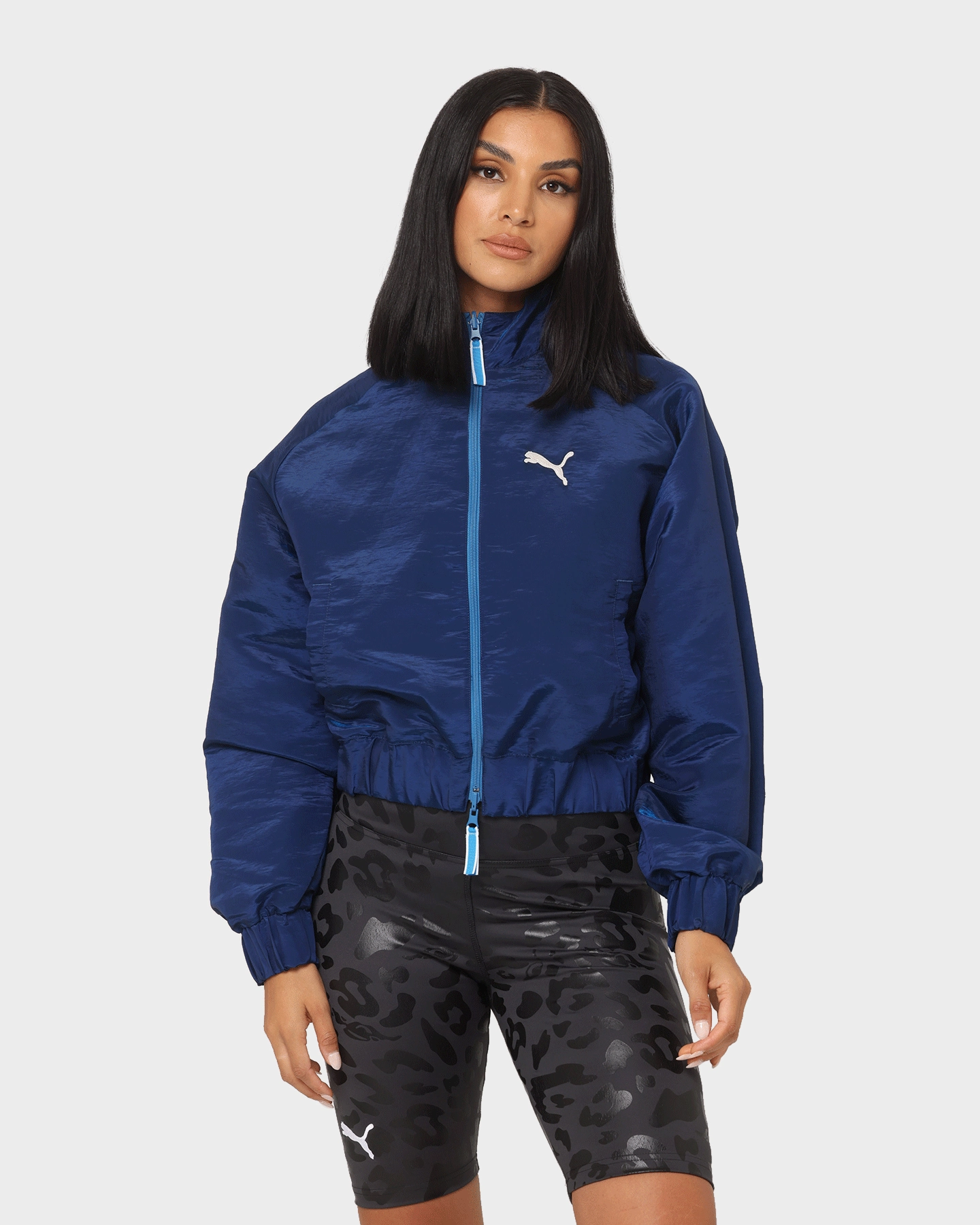 motorcyclist Puma Women's 'Bout A Bucket Jacket Vallarta Blue